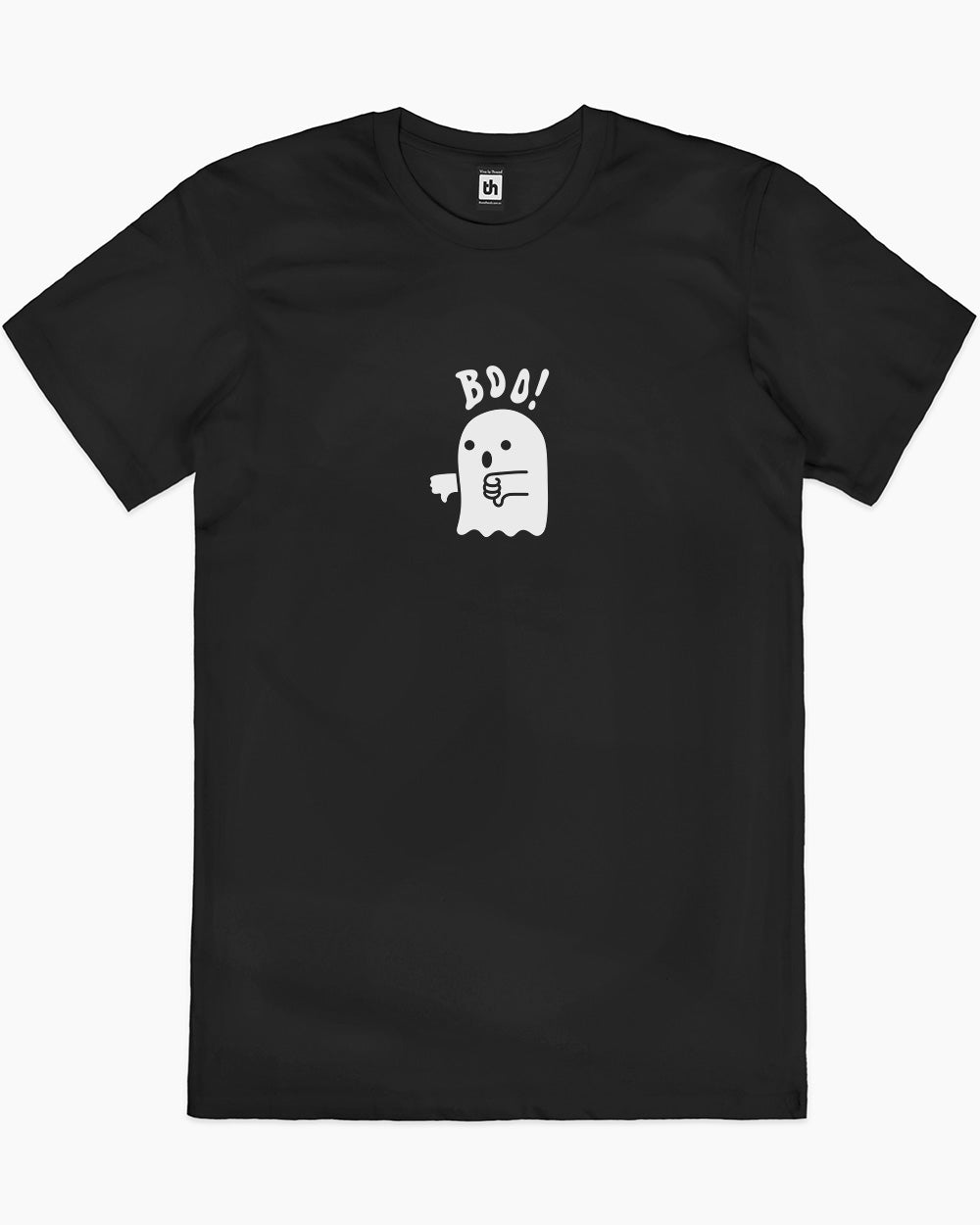 Boo Ghost T-Shirt Australia Online #colour_black