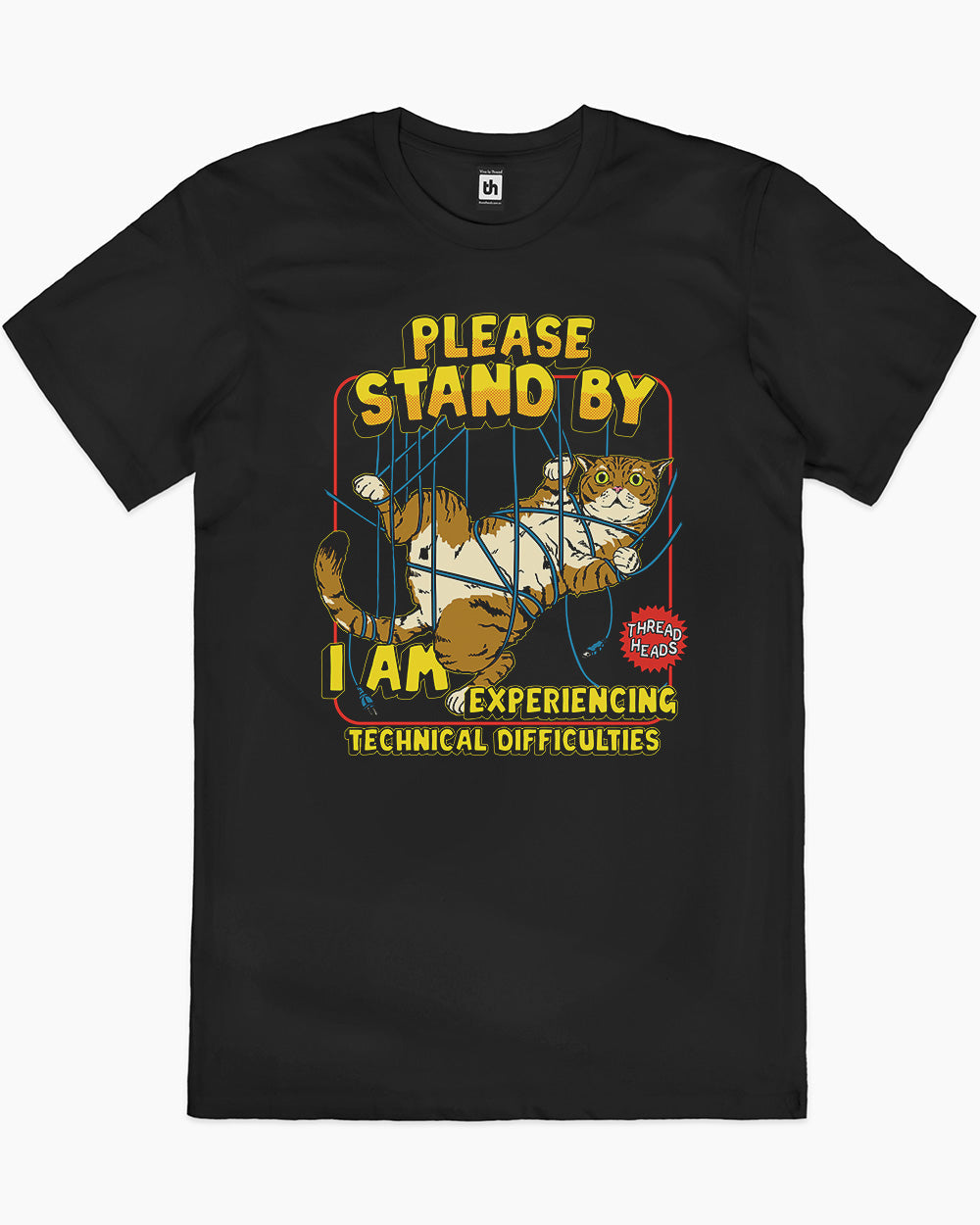 Technical Difficulties T-Shirt Australia Online #colour_black