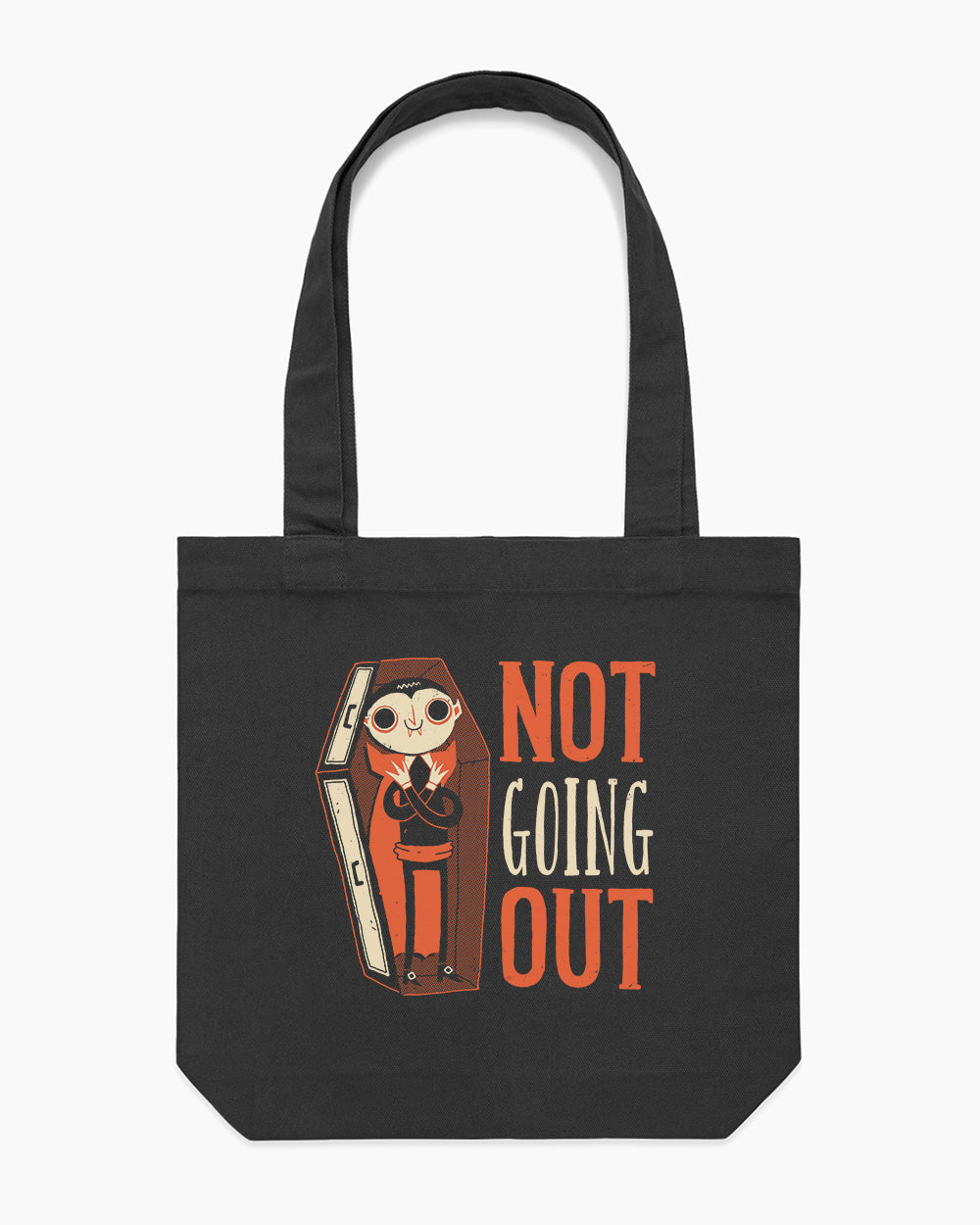 Not Going Out Tote Bag Australia Online #colour_black