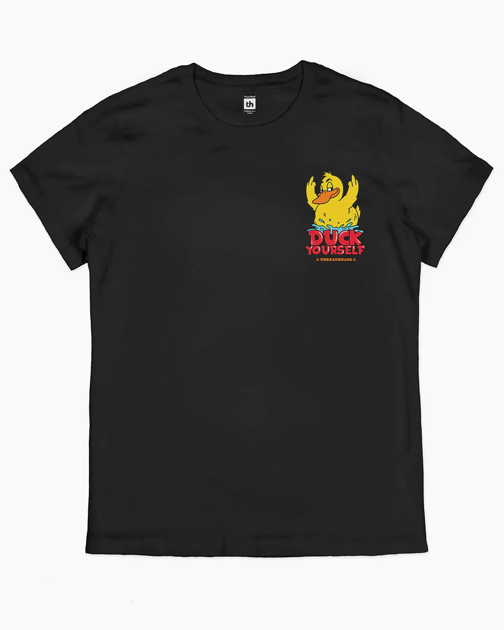 Duck Yourself T-Shirt Australia Online #colour_black