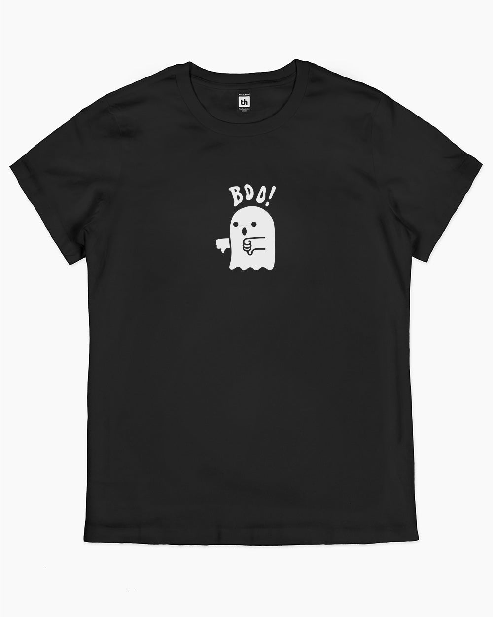 Boo Ghost T-Shirt Australia Online #colour_black