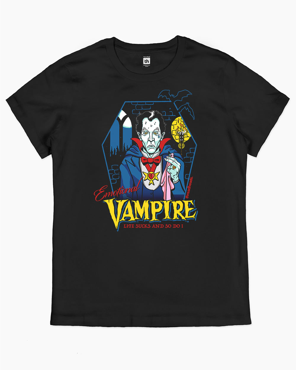 Emotional Vampire T-Shirt Australia Online #colour_black