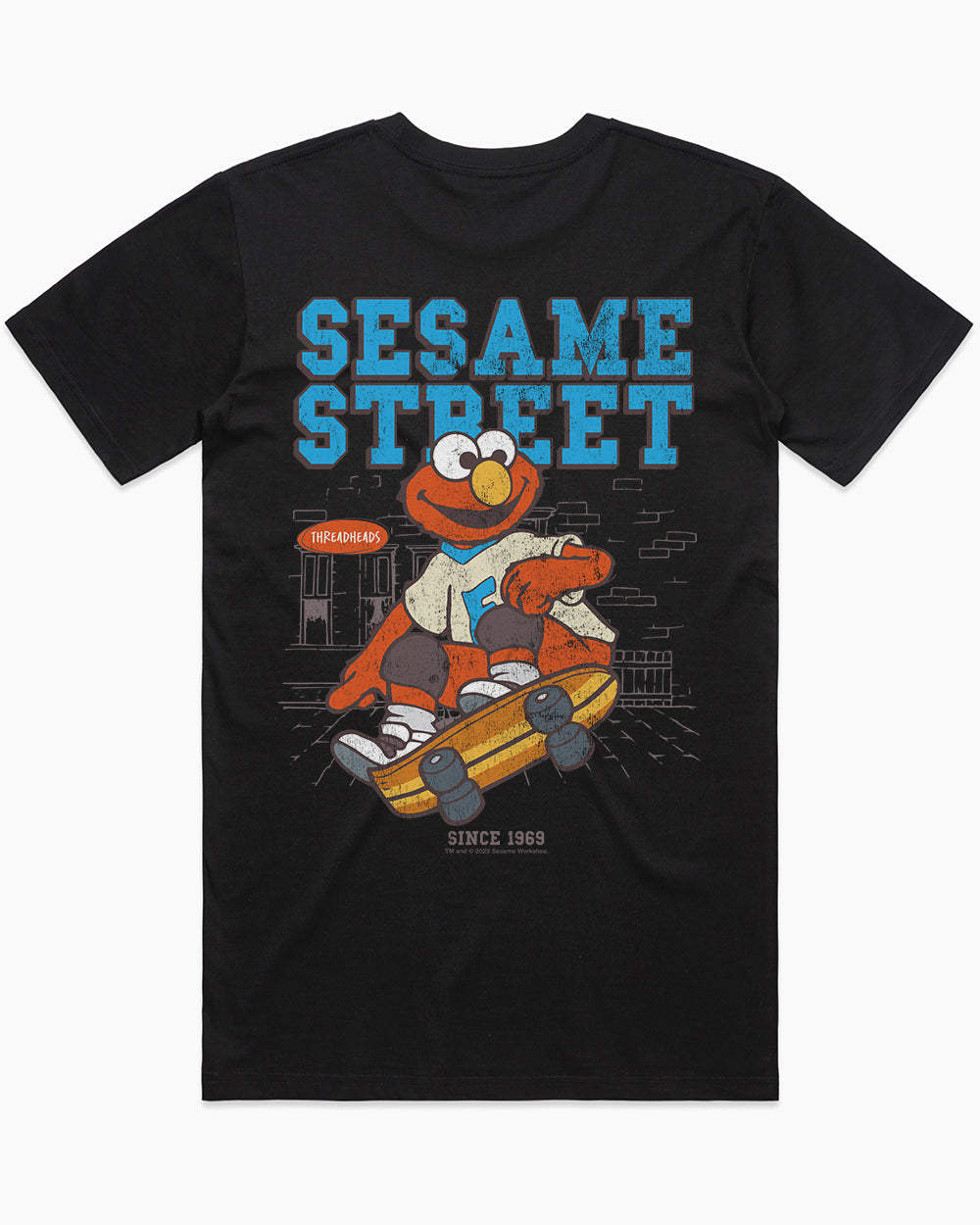 Elmo Street Skating T-Shirt Australia Online #colour_black