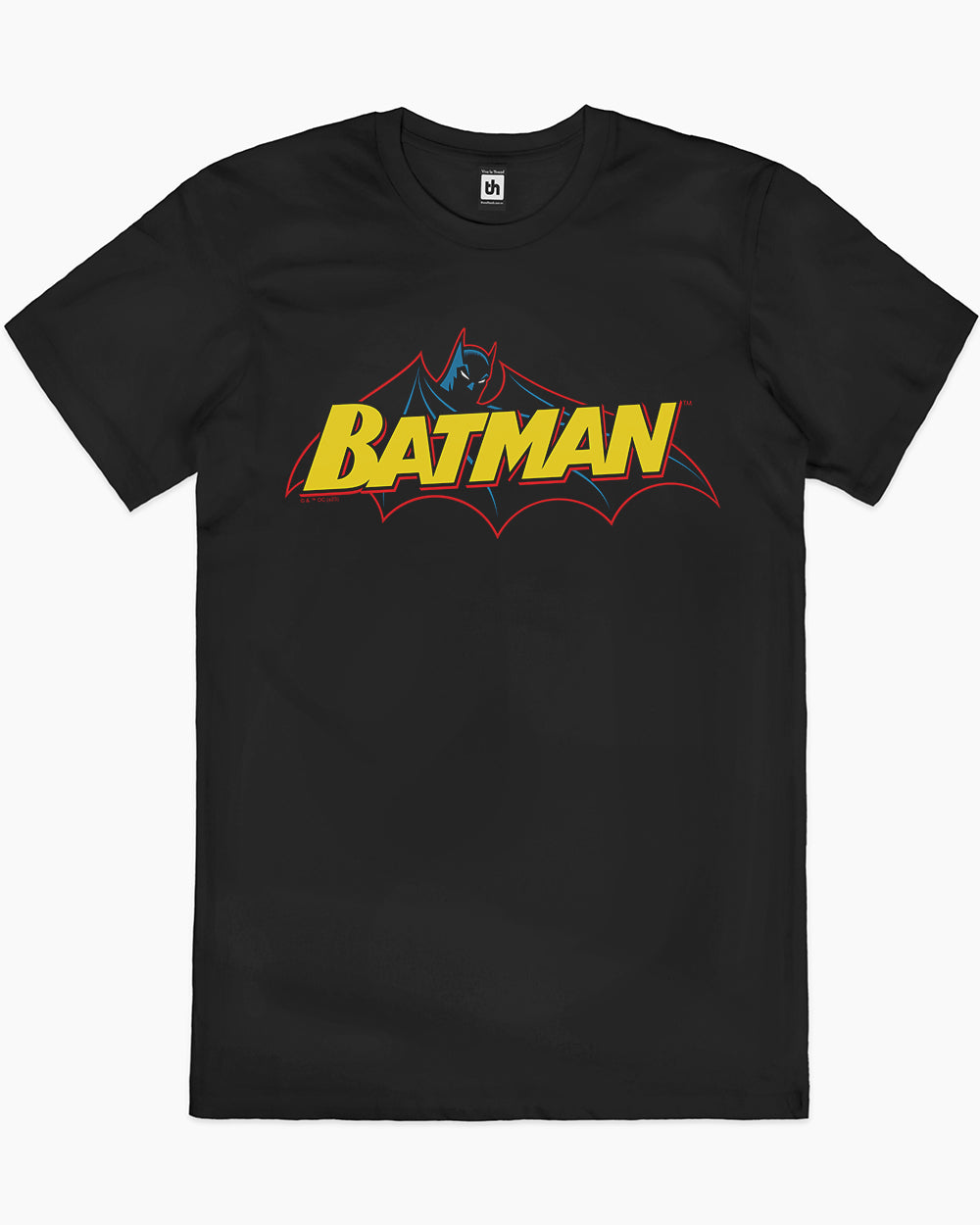 Bat Cape Logo T-Shirt Australia Online #colour_black