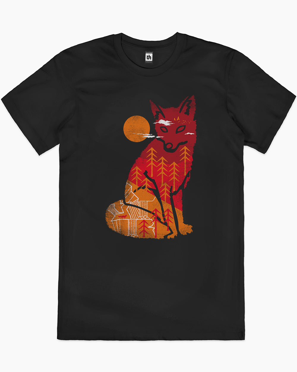 Wild Is The Fox T-Shirt Australia Online #colour_black
