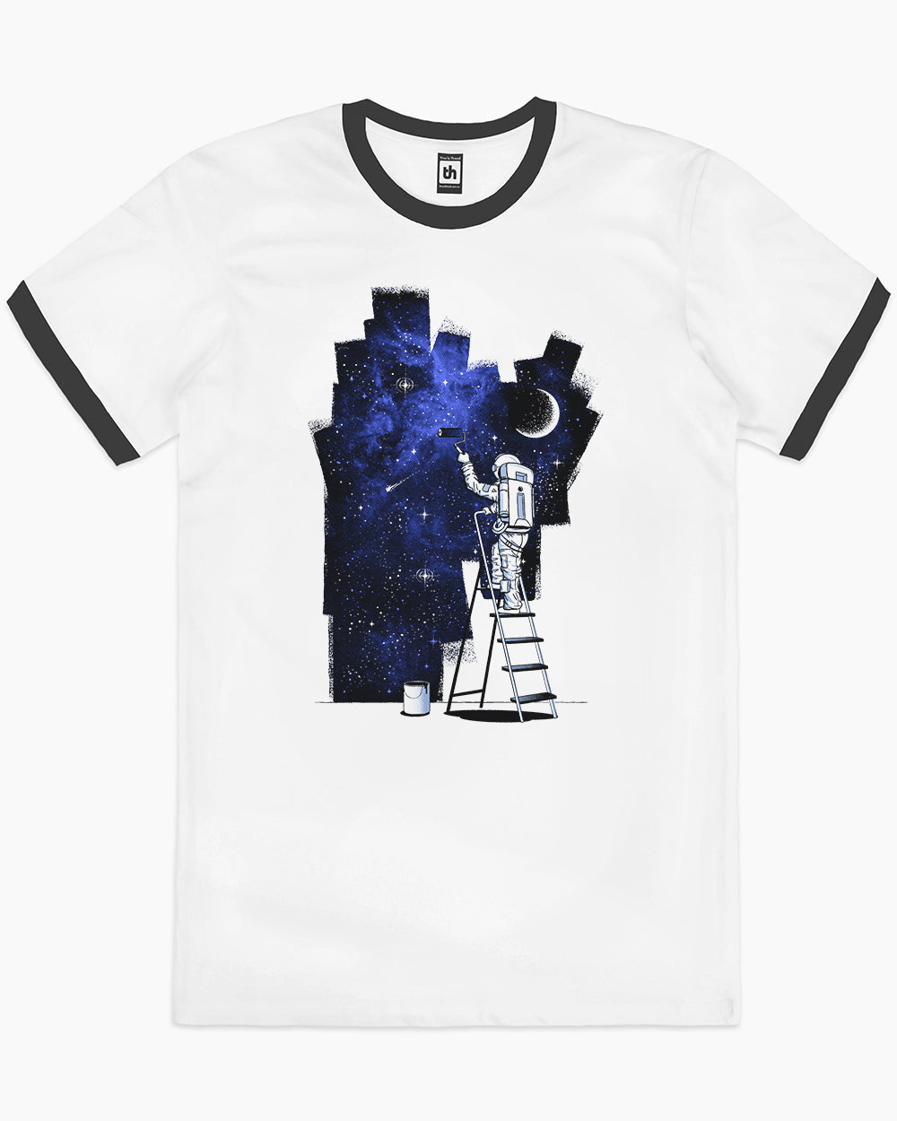 Imagined Universe T-Shirt Australia Online #colour_black ringer