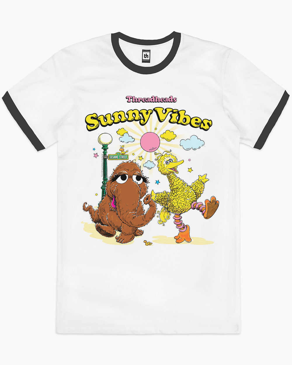 Sunny Vibes T-Shirt Australia Online #colour_pale blue