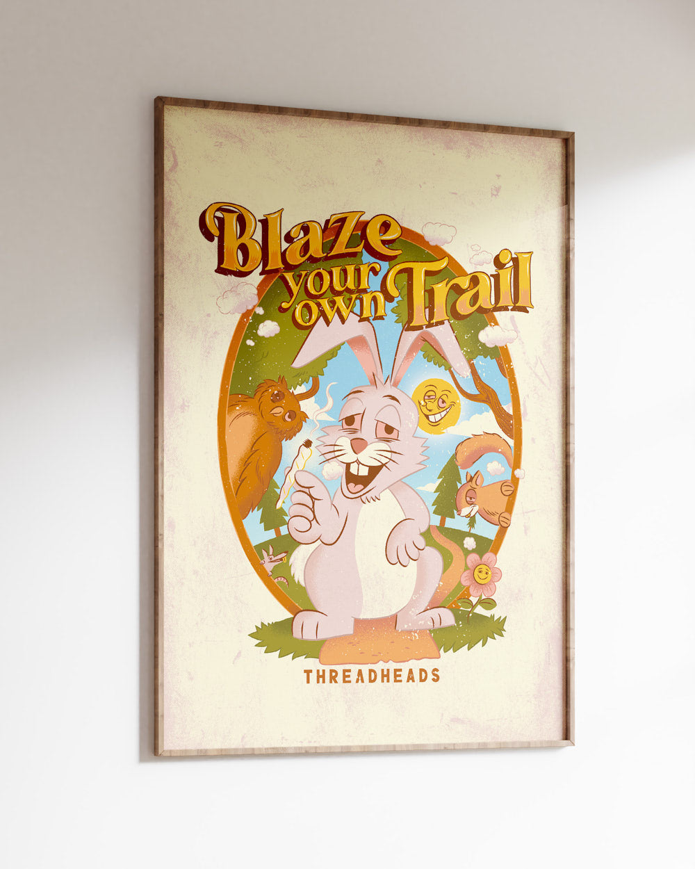 Blaze Your Own Trail Art Print