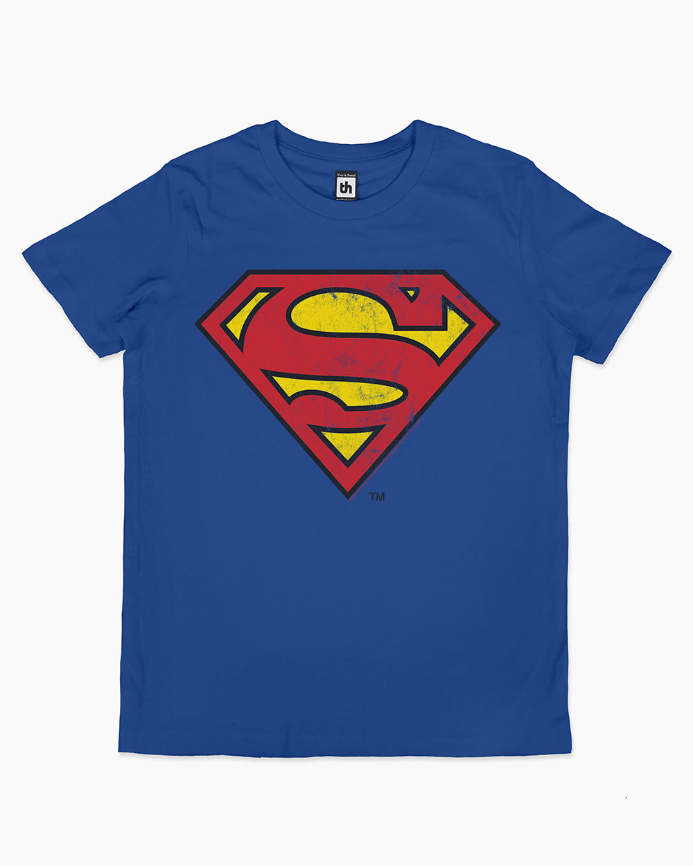 Superman Classic Logo Kids T-Shirt Australia Online #colour_blue