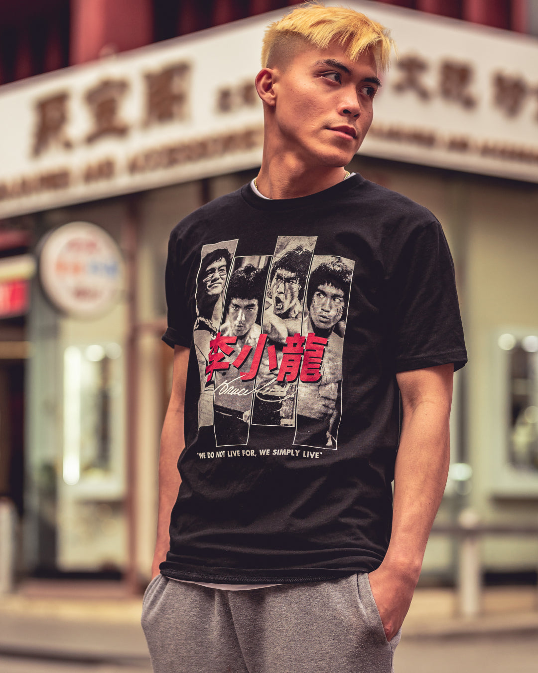 Bruce Lee Scenes T-Shirt Australia Online