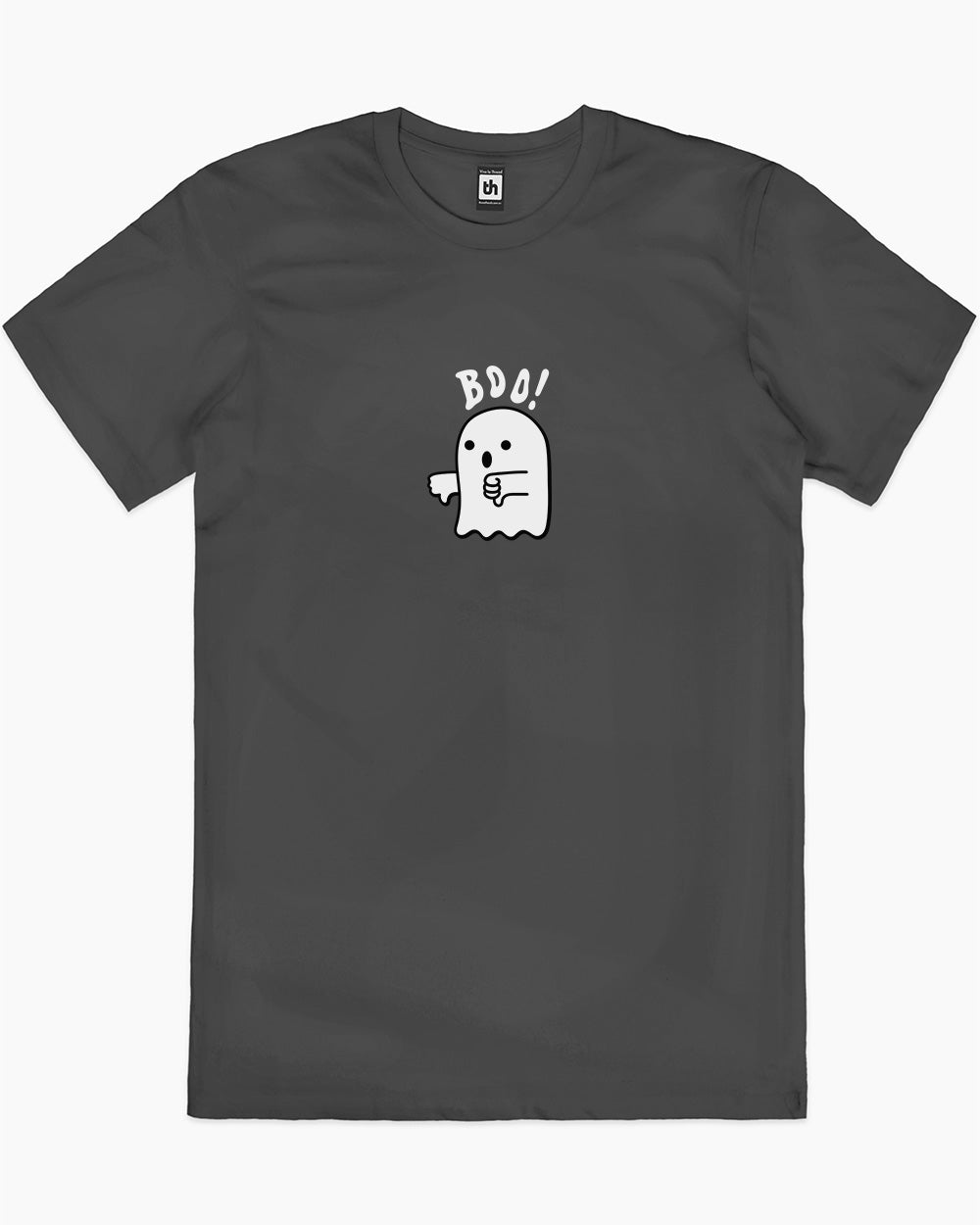 Boo Ghost T-Shirt Australia Online #colour_coal
