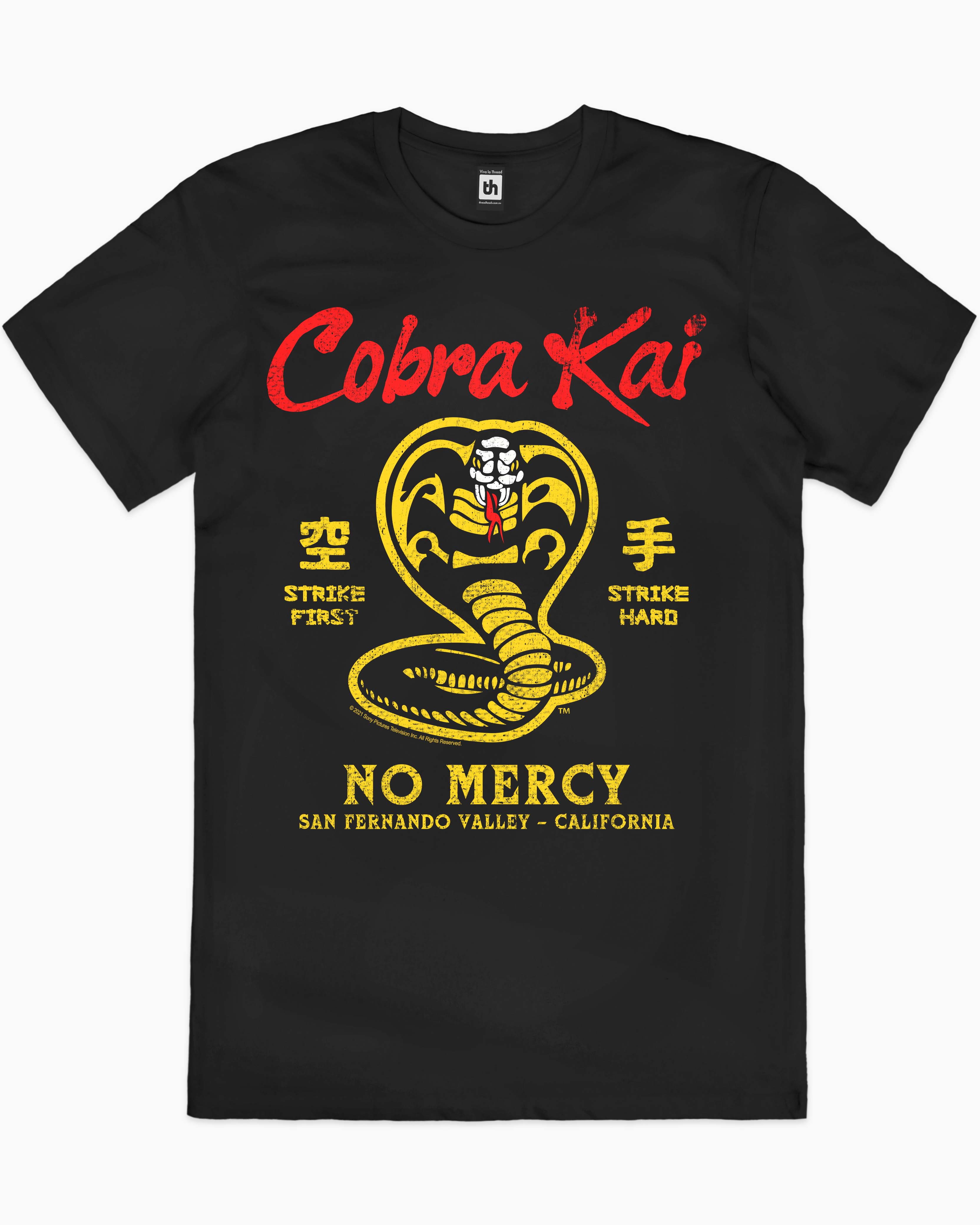 Cobra Kai T-Shirt Australia Online #colour_black