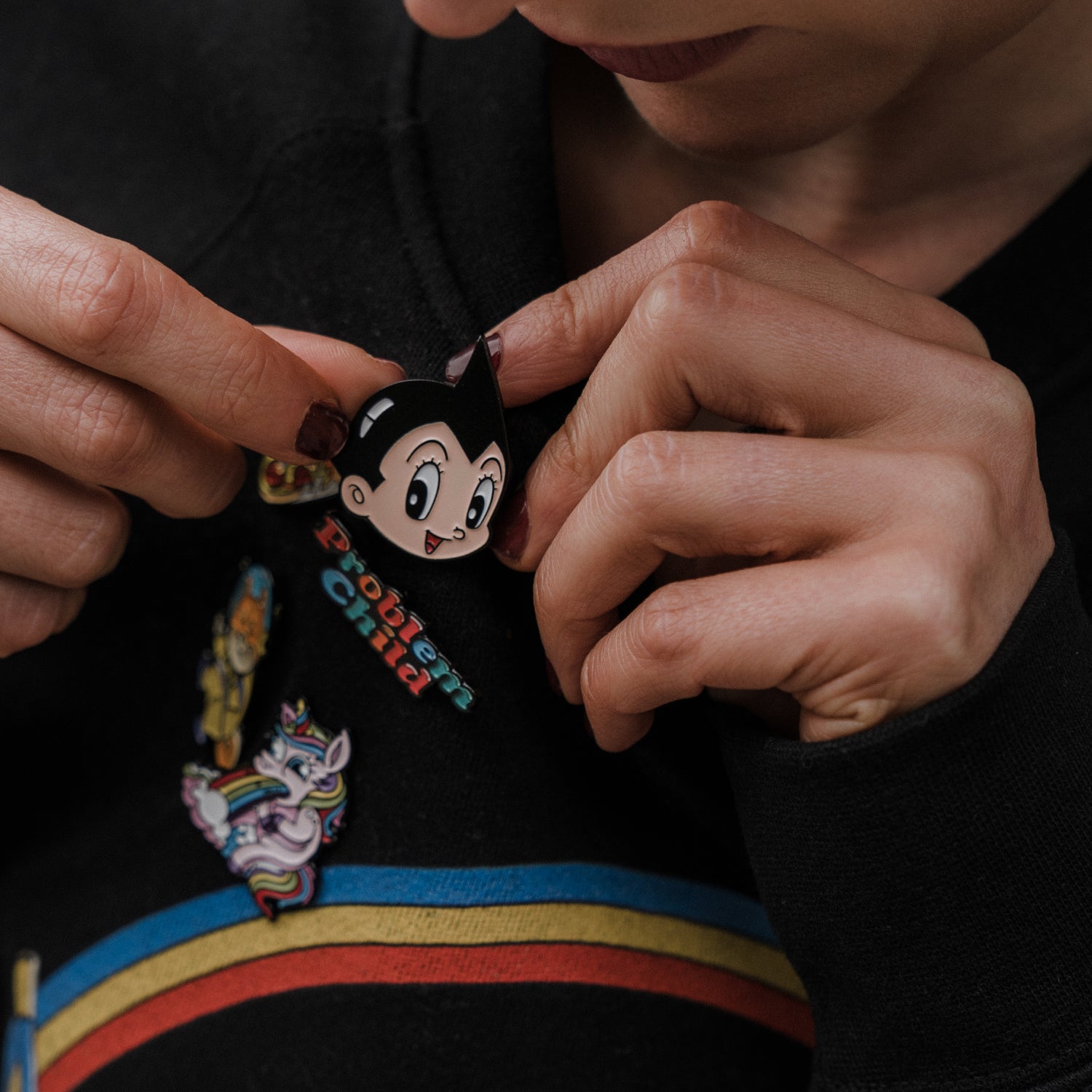 Astro Boy Face Enamel Pin