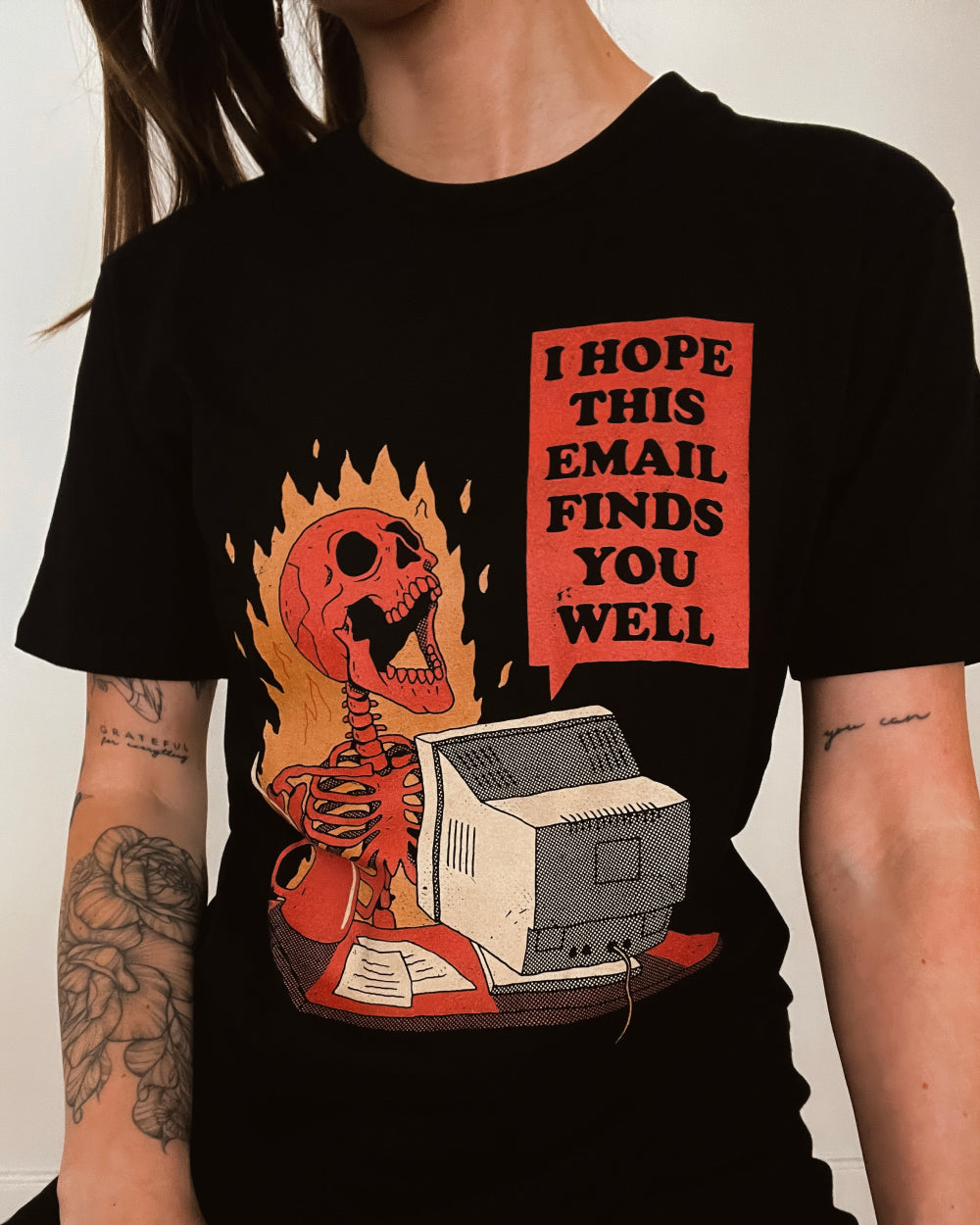 You Got Mail T-Shirt Australia Online #colour_black