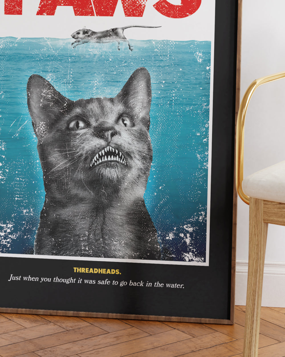 Paws Cat Art Print
