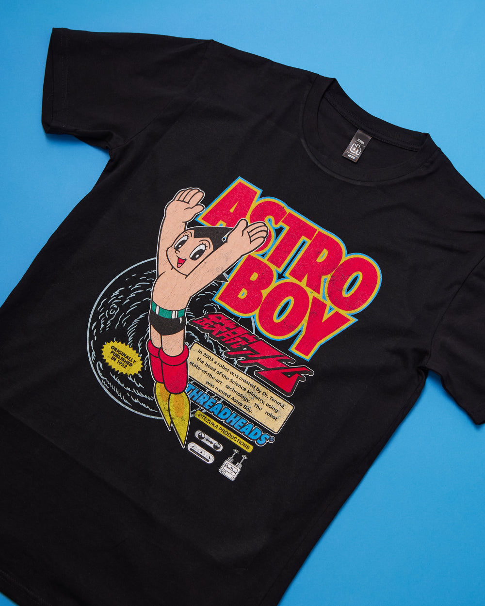 Astro Boy Vintage T-Shirt Australia Online #colour_black