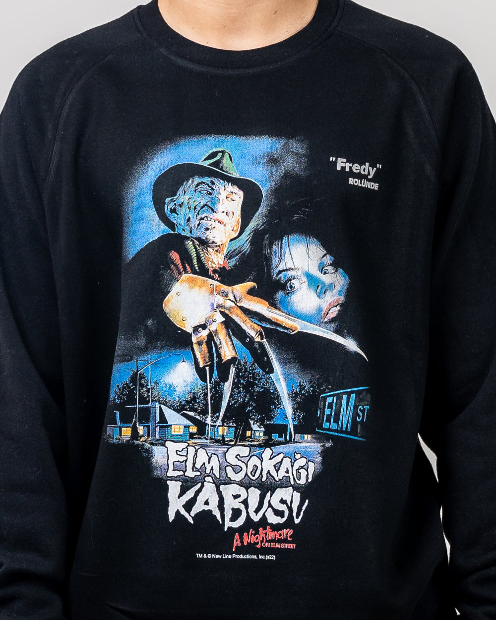 Freddy Krueger-Elm Sokagi Kabusu Sweater Australia Online #colour_black