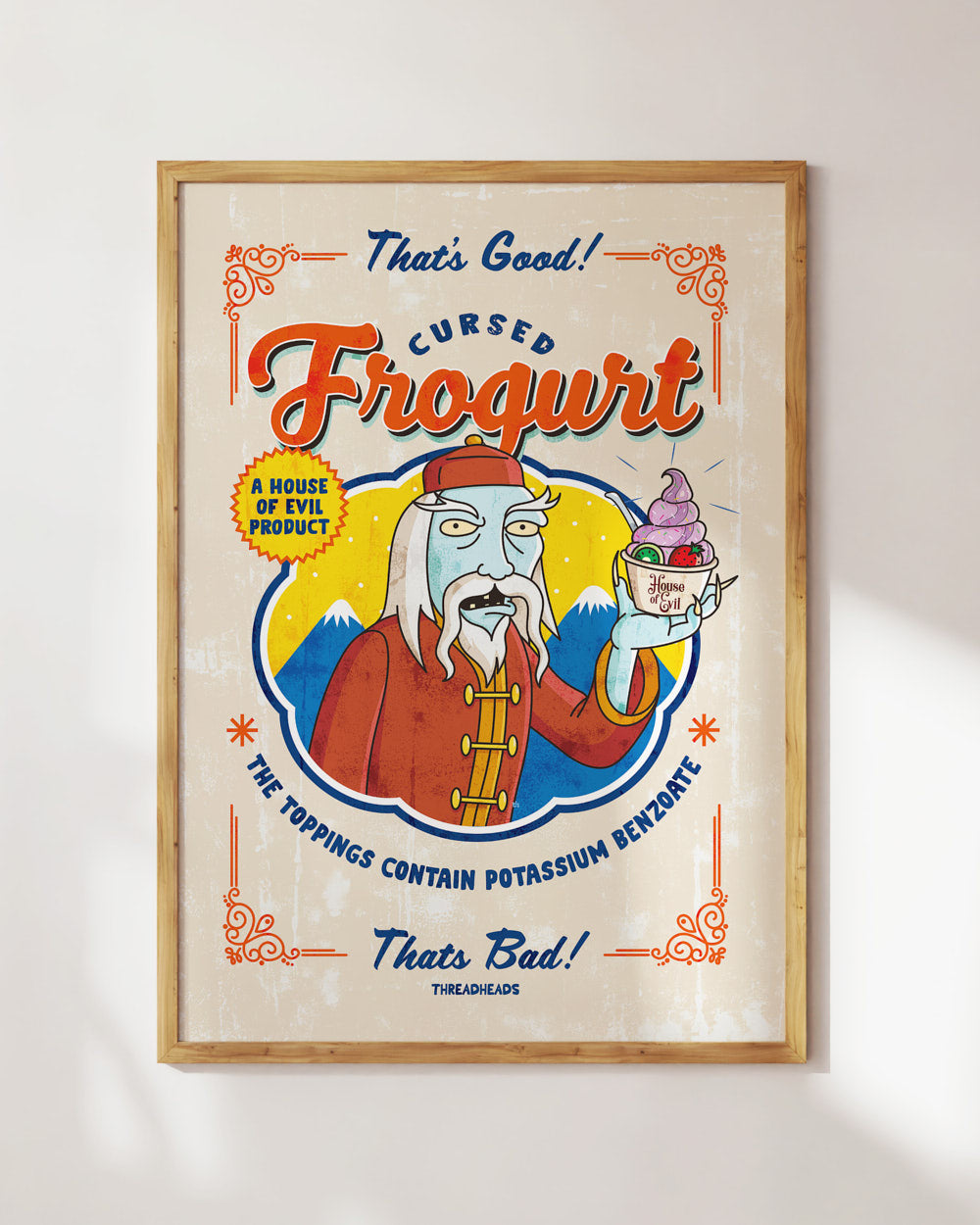 Frogurt Art Print