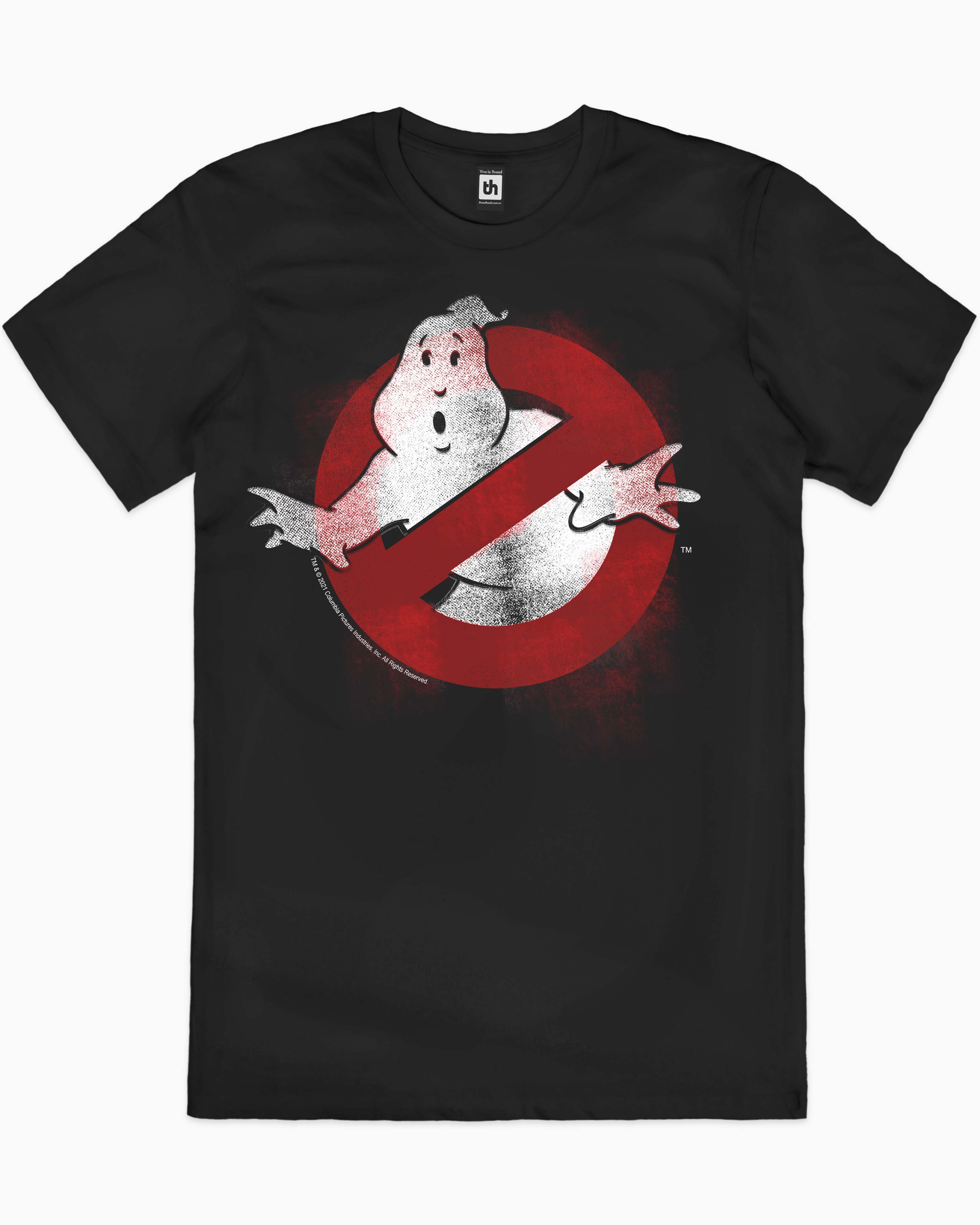 Ghostbusters Logo Distressed T-Shirt