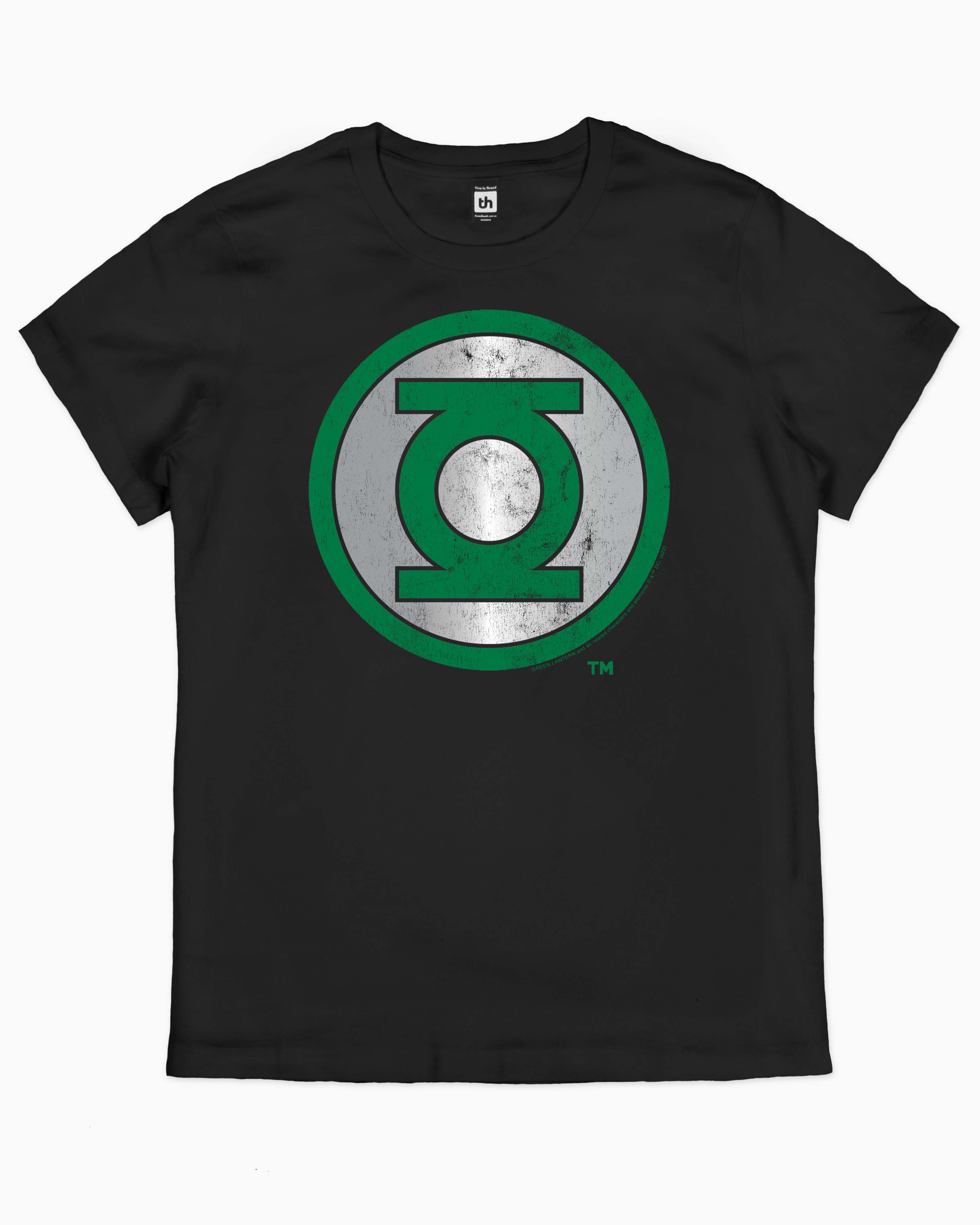 Green Lantern Logo T-Shirt Australia Online #colour_black