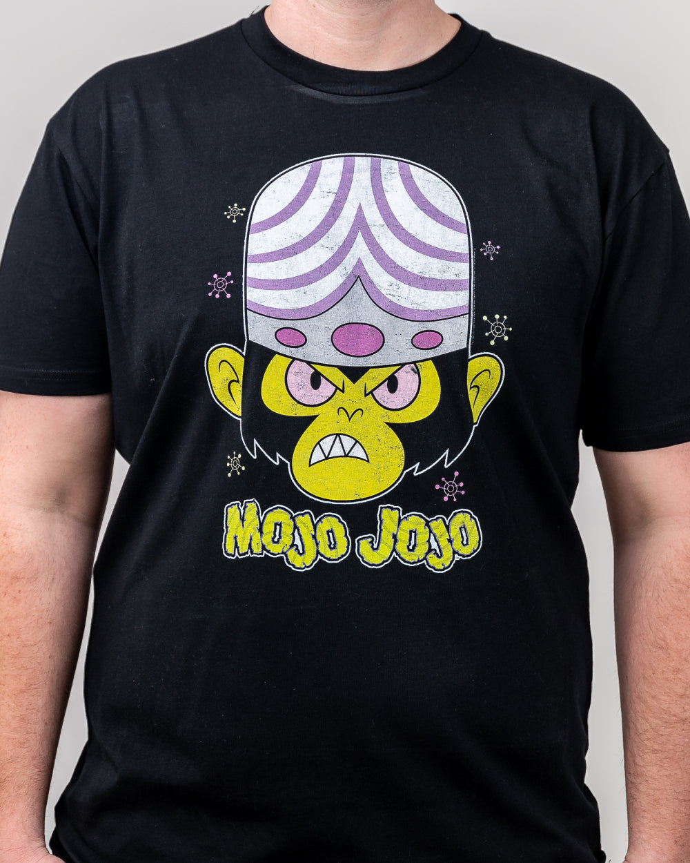 Mojo Jojo Head T-Shirt Australia Online #colour_black