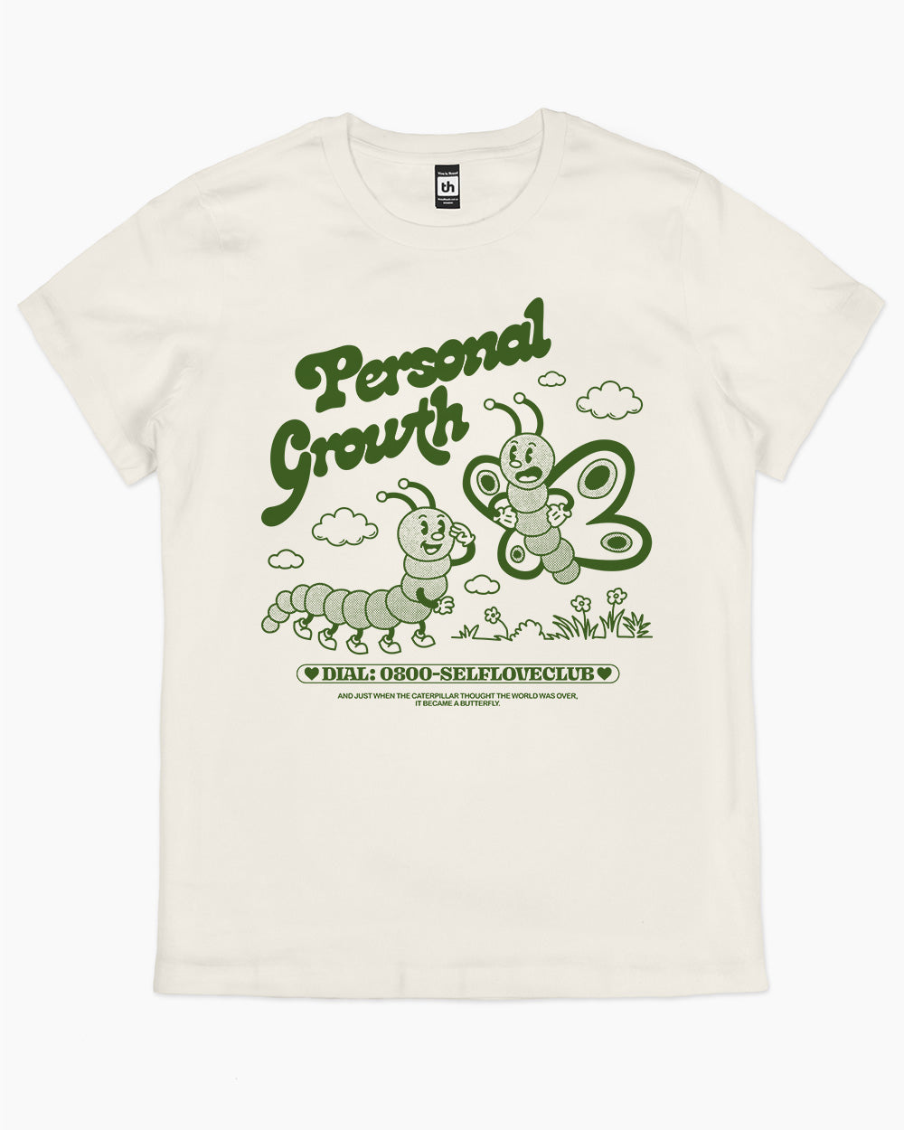 Personal Growth T-Shirt Australia Online #colour_natural
