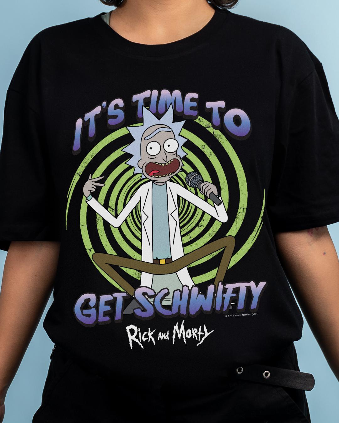 Get Schwifty T-Shirt Australia Online #colour_black