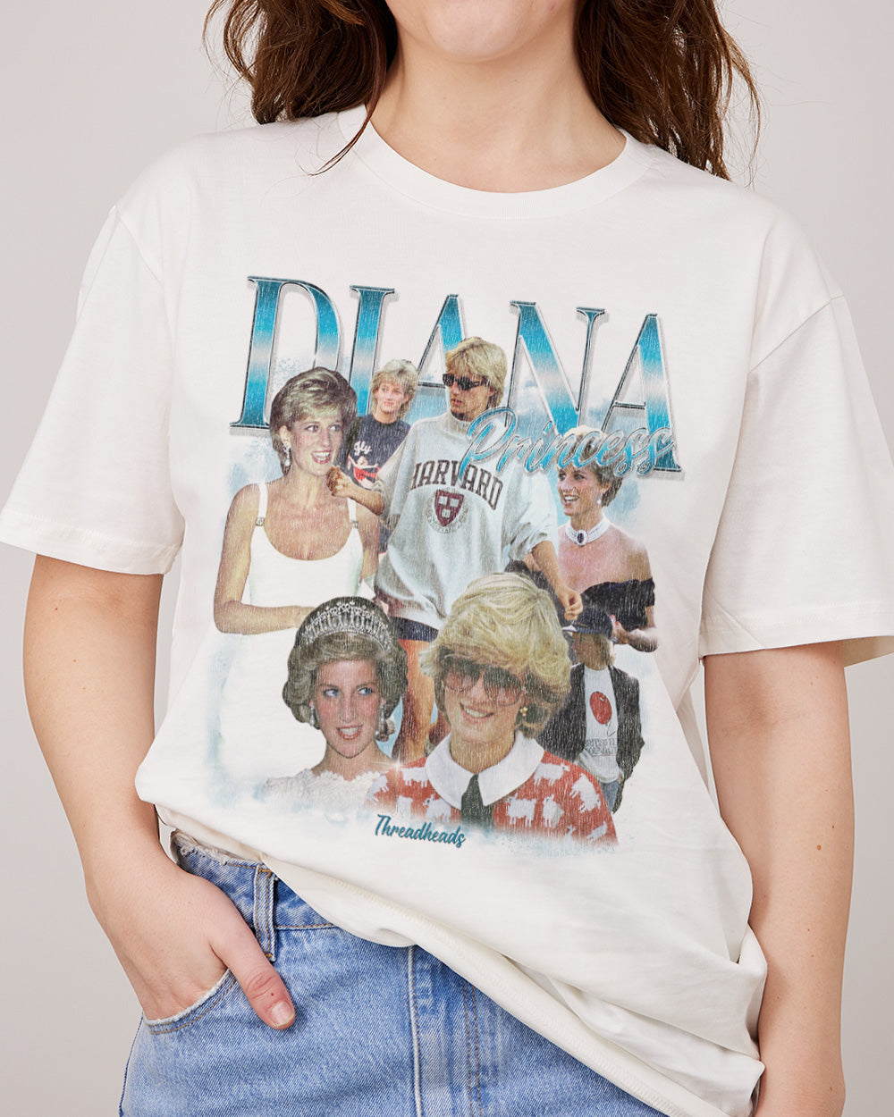 Princess Diana T-Shirt Australia Online #colour_natural