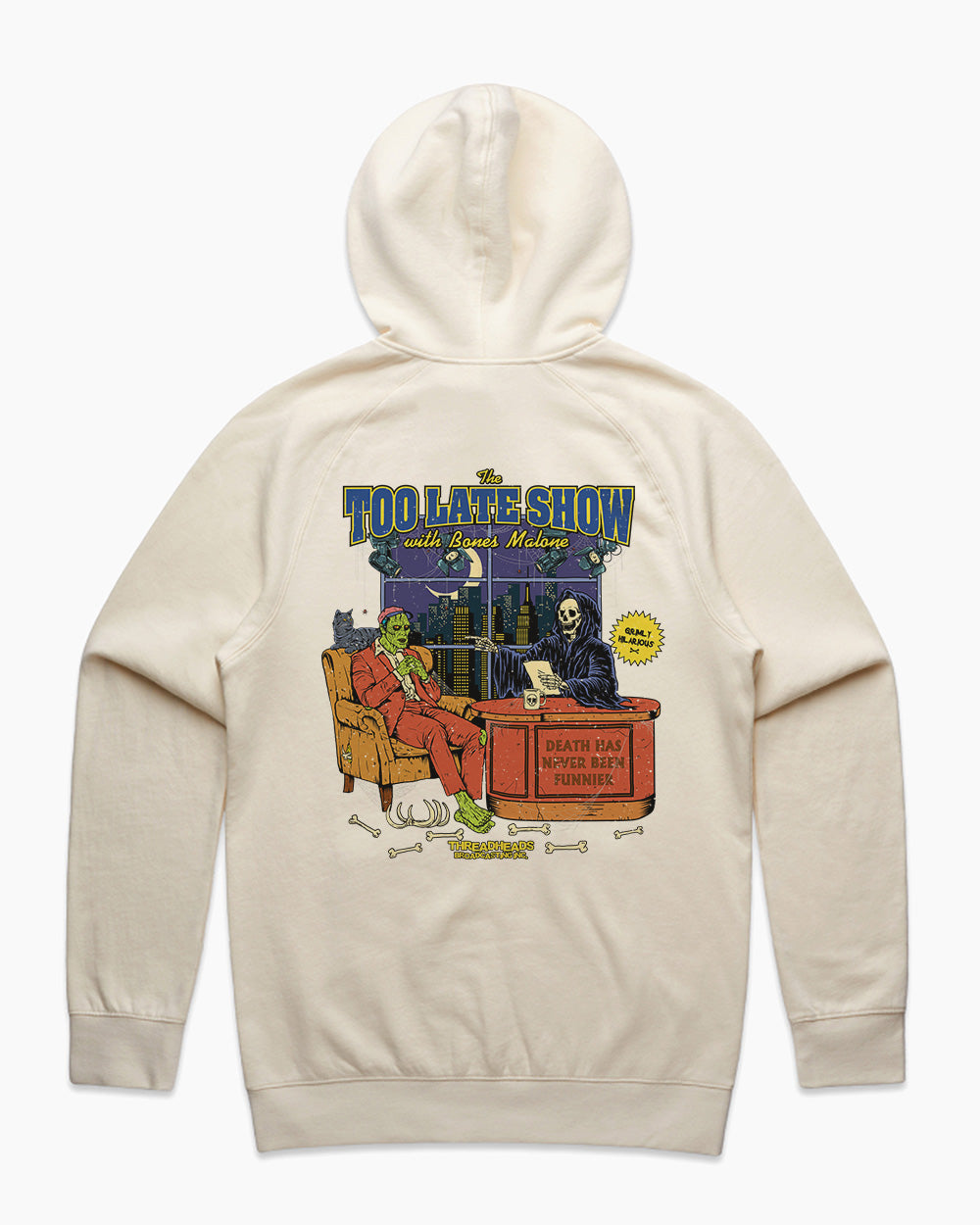 The Too Late Show Hoodie Australia Online #colour_natural