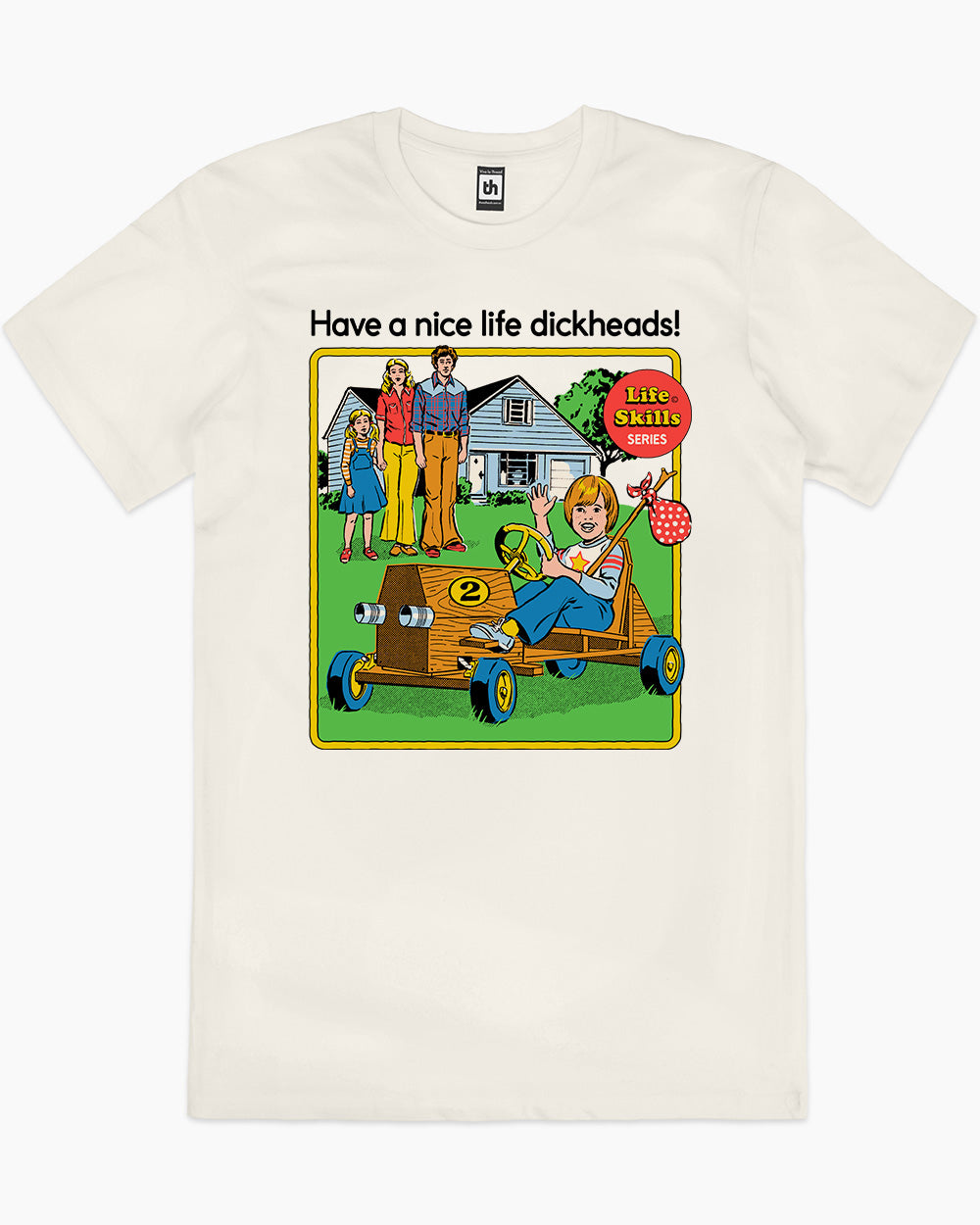 Have A Nice Life T-Shirt Australia Online #colour_natural