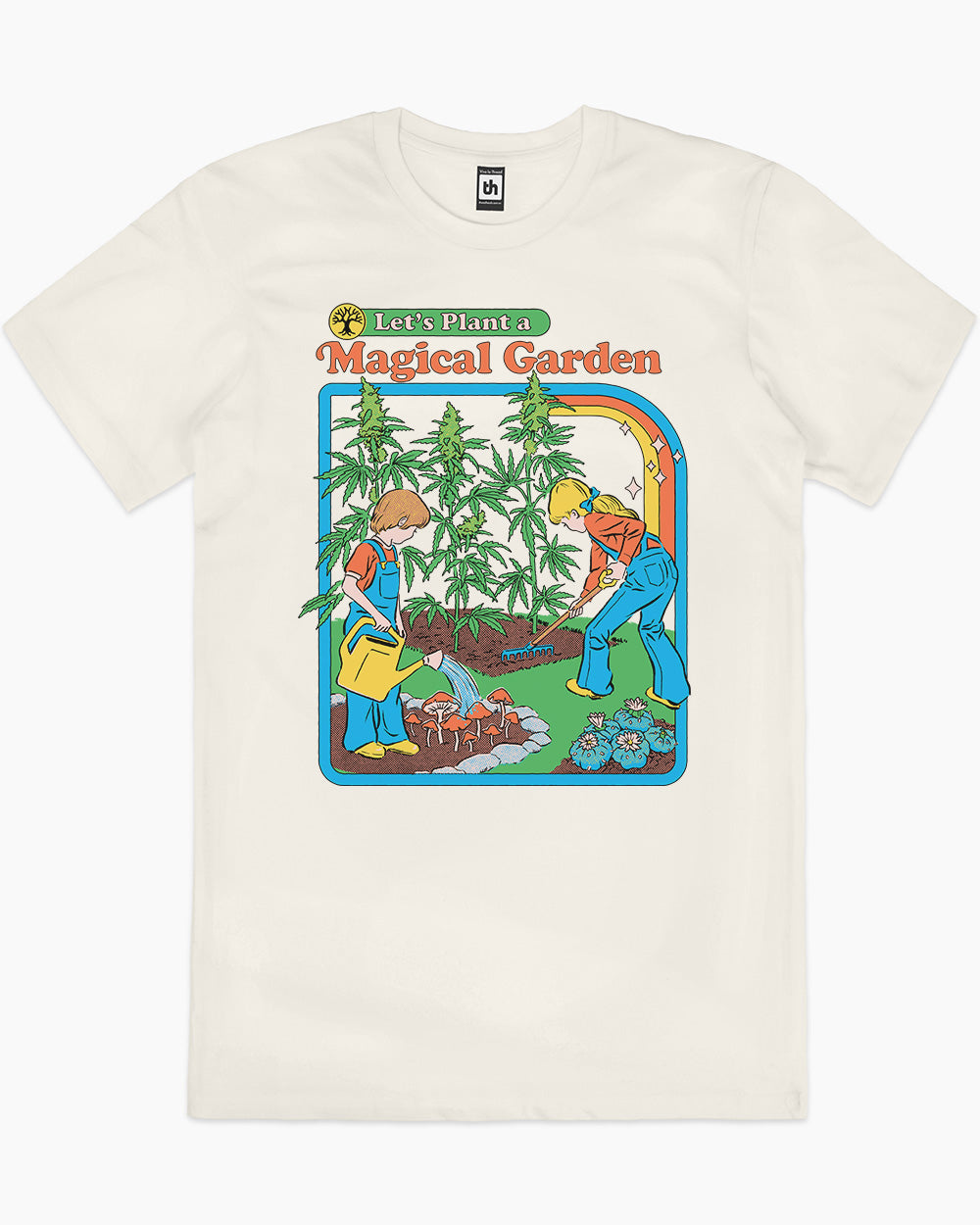 Magical Garden T-Shirt Australia Online #colour_natural