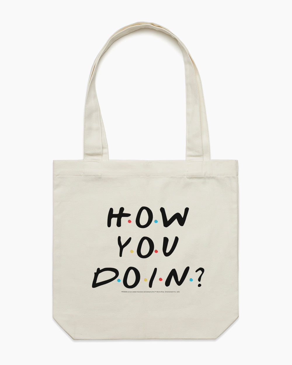 How You Doin? Tote Bag Australia Online #colour_natural