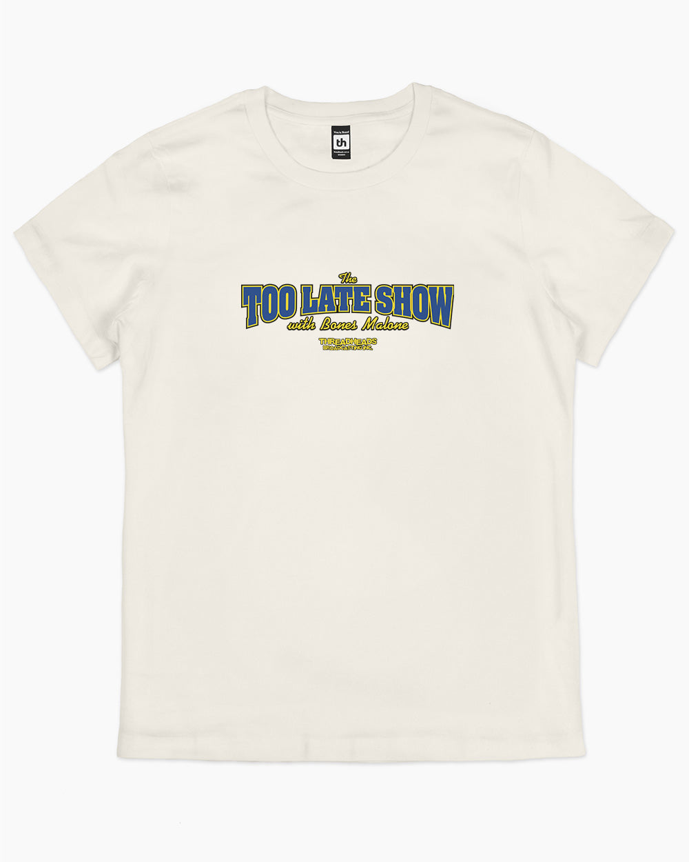 The Too Late Show T-Shirt Australia Online #colour_natural