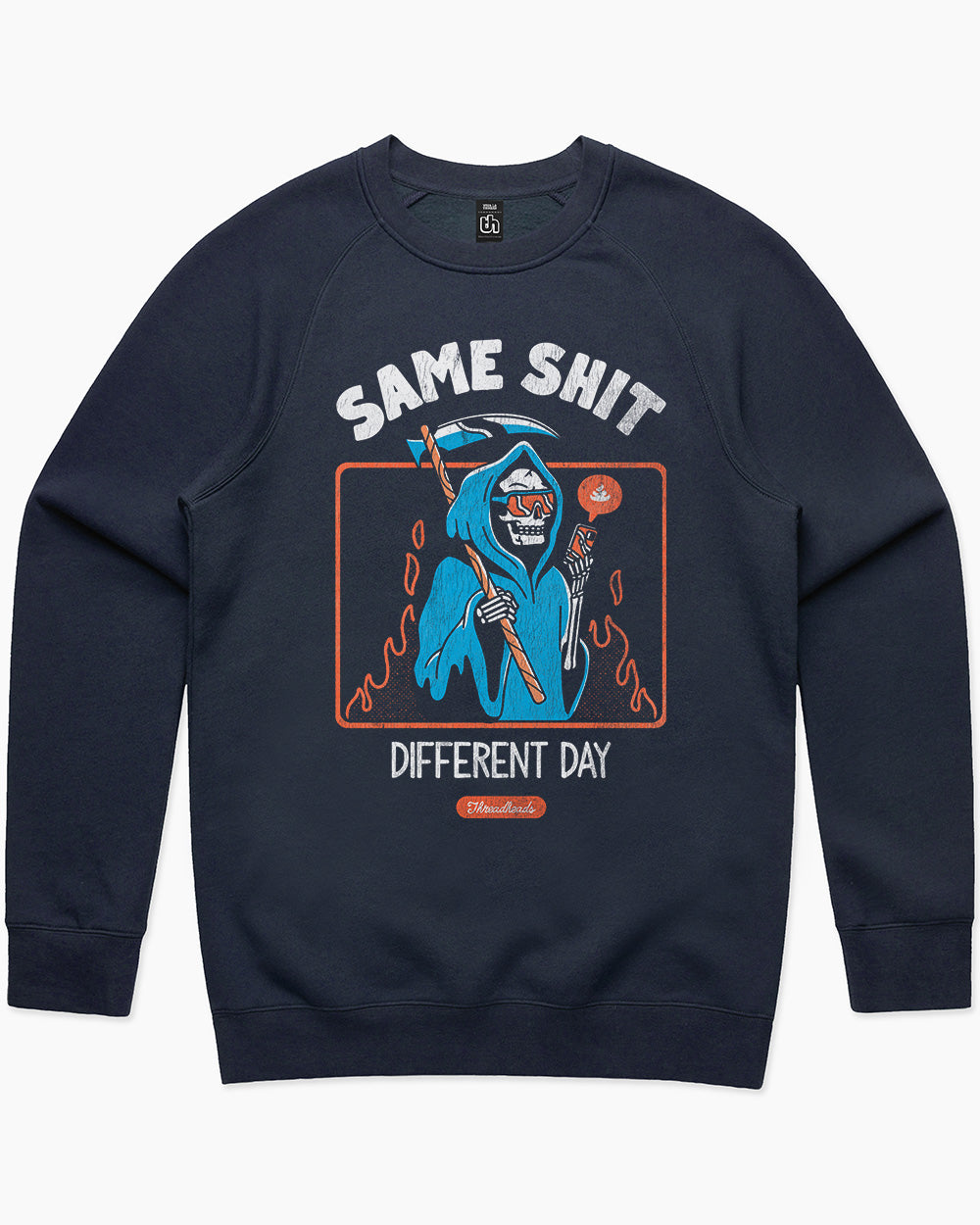 Same Shit Different Day Sweater Australia Online #colour_navy