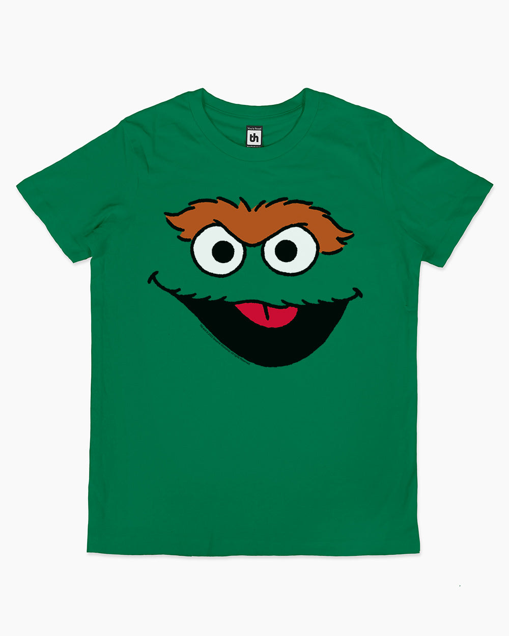 Oscar Face Kids T-Shirt Australia Online #colour_green