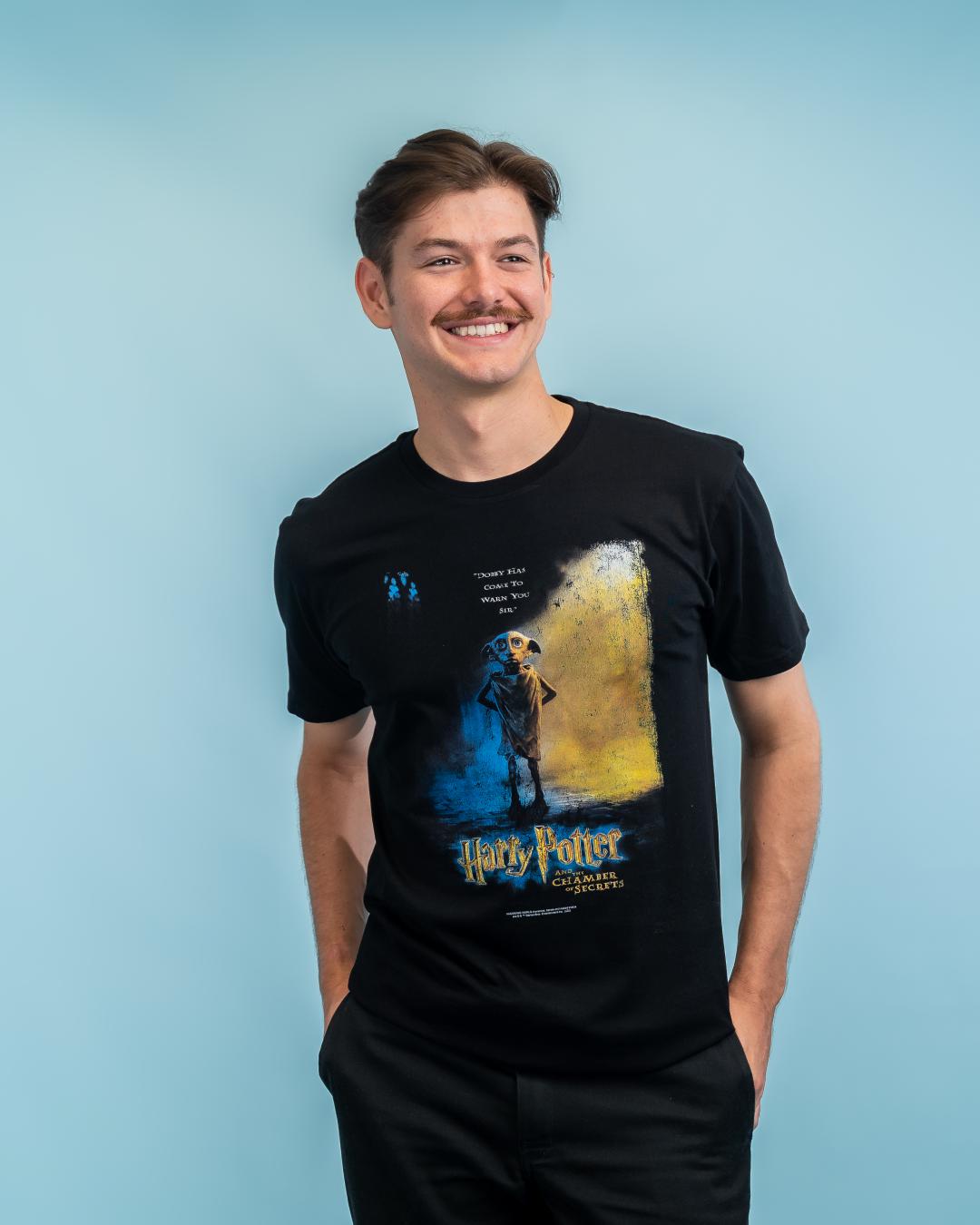 Dobby T-Shirt Australia Online #colour_black