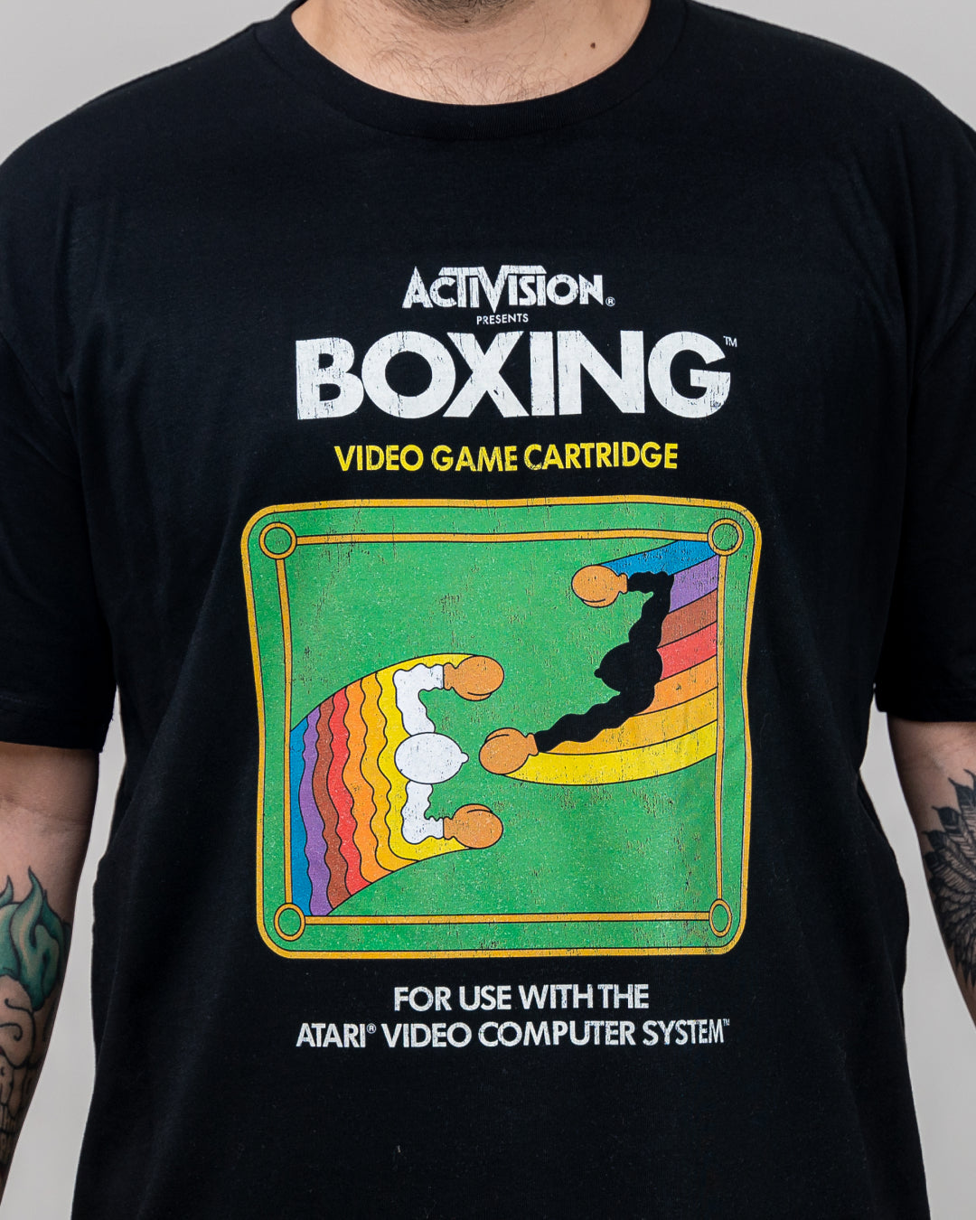 Boxing Vintage T-Shirt Australia Online #colour_black