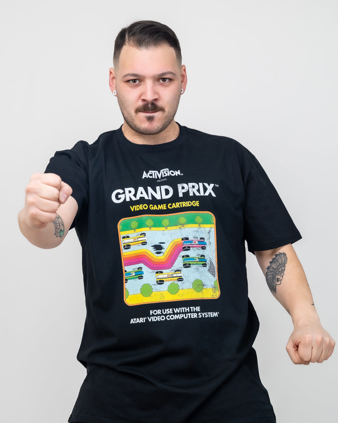 Grand Prix Vintage T-Shirt Australia Online #colour_black