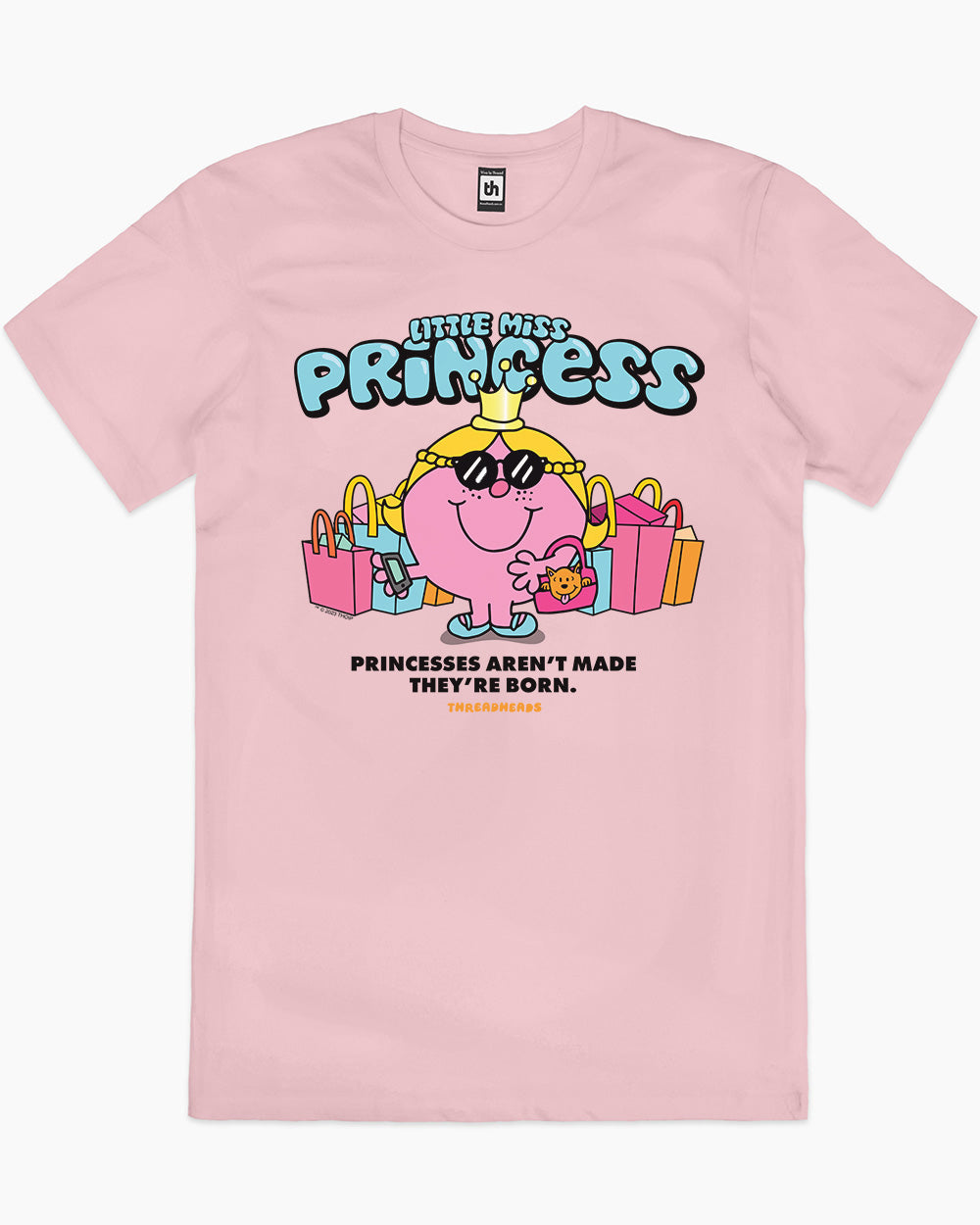 Little Miss Princess T-Shirt Australia Online #colour_pink