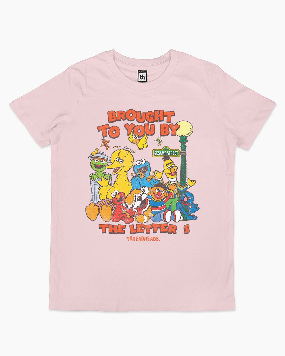 Brought To You By The Letter S Kids T-Shirt Australia Online #colour_pink