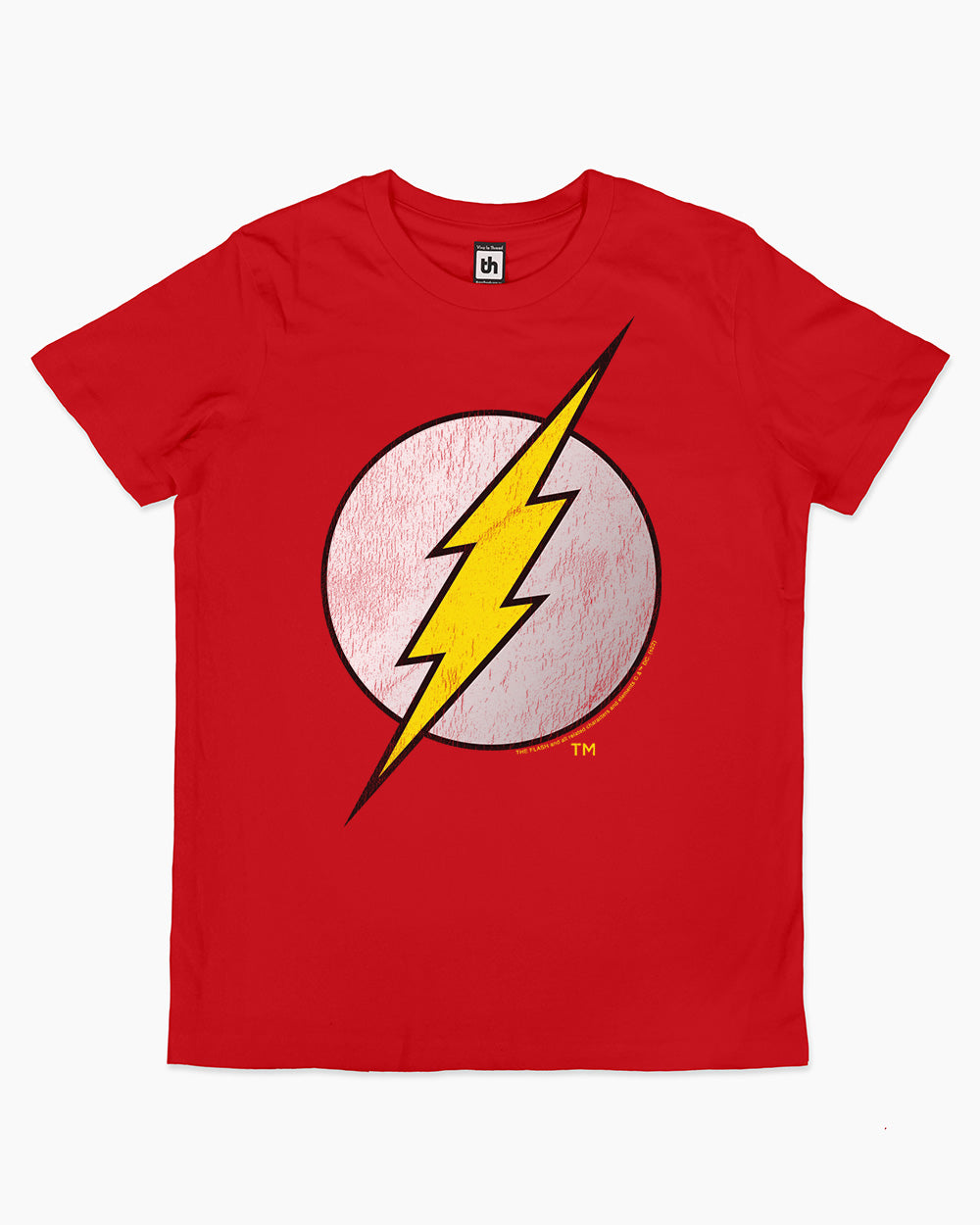 The Flash Logo Kids T-Shirt Australia Online #colour_red