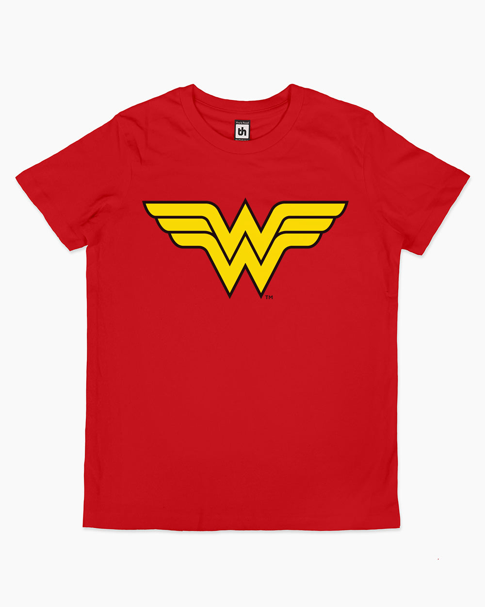 Wonder Woman Logo Kids T-Shirt Australia Online #colour_red