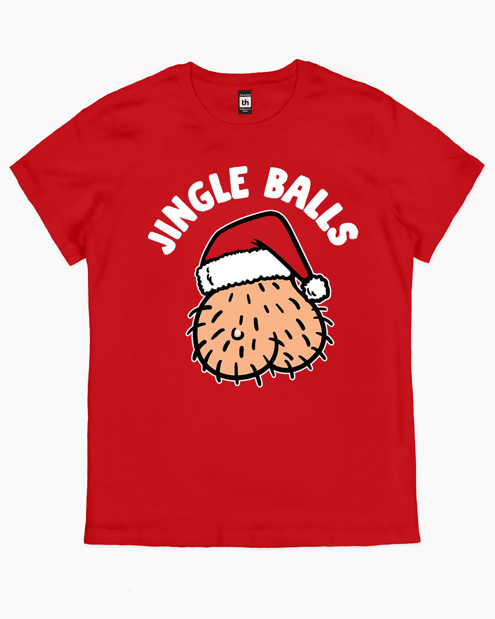 Jingle Balls T-Shirt Australia Online #colour_red