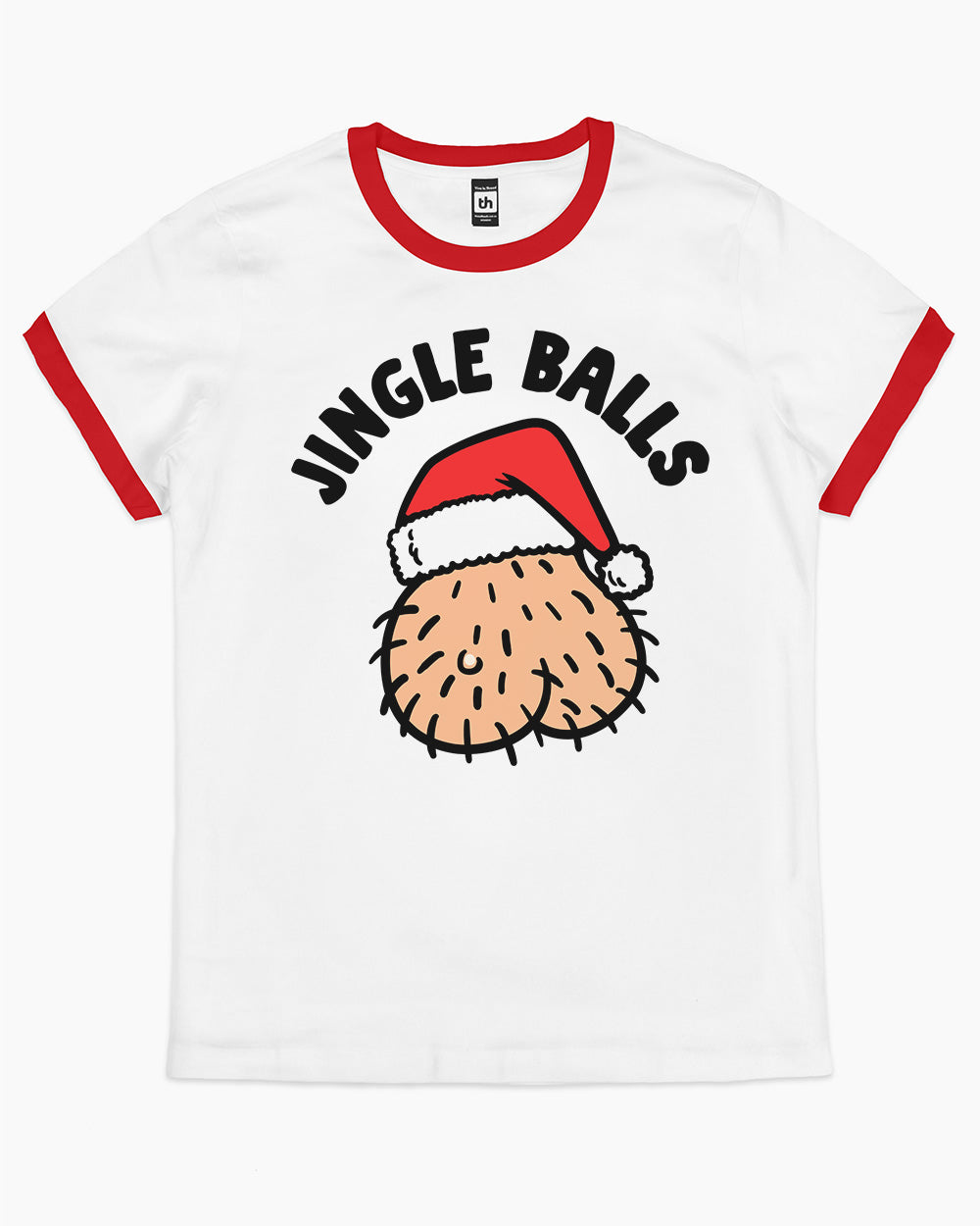 Jingle Balls T-Shirt Australia Online #colour_red ringer