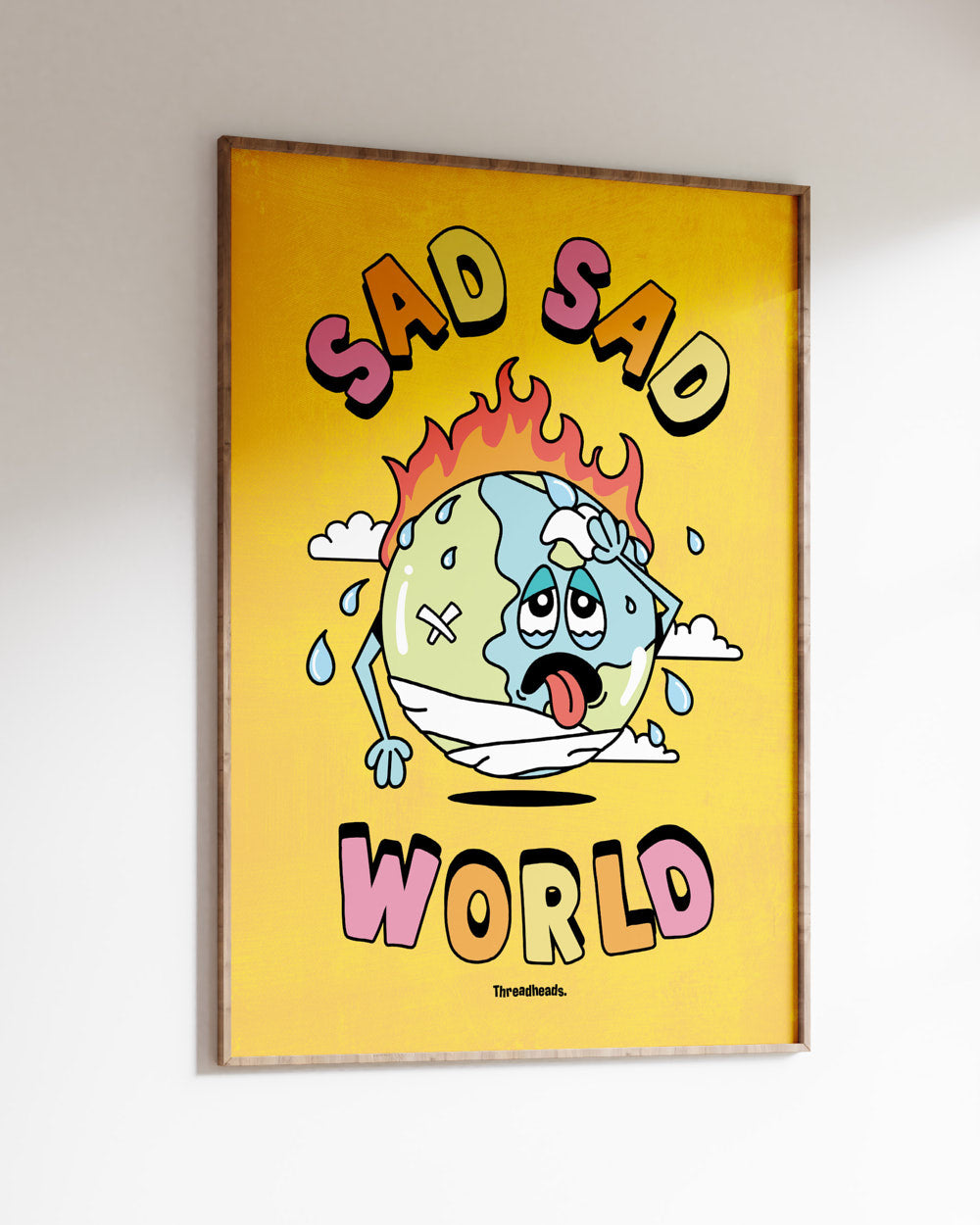 Sad Sad World Art Print