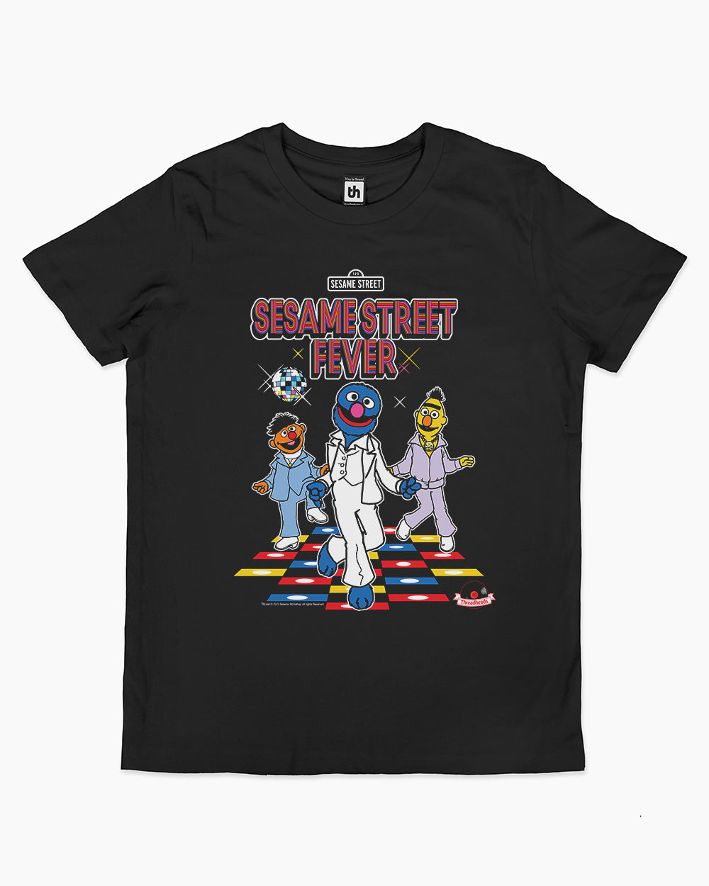 Sesame Street Fever Kids T-Shirt Australia Online #colour_black