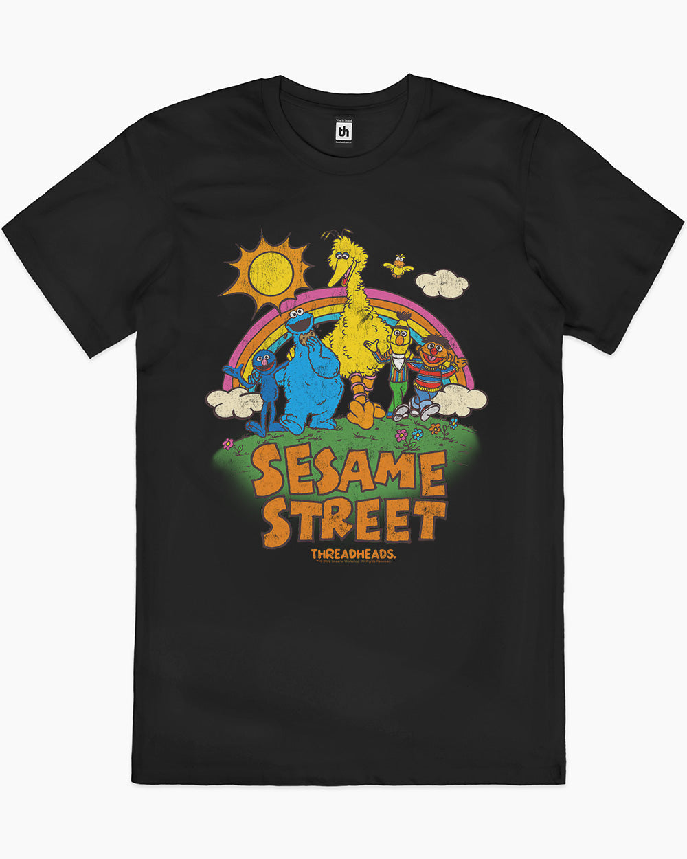 Sesame Street Sunny Days T-Shirt Australia Online #colour_black