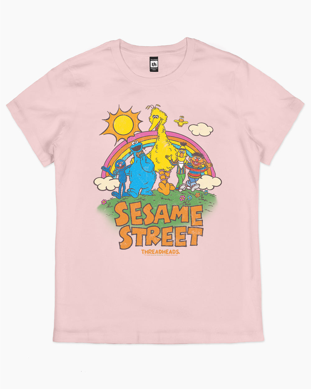 Sesame Street Sunny Days T-Shirt Australia Online #colour_pink
