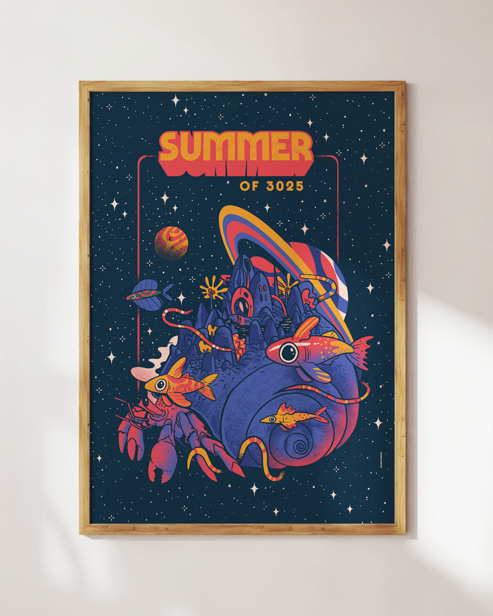 Summer Magic of 3025 Art Print | Wall Art