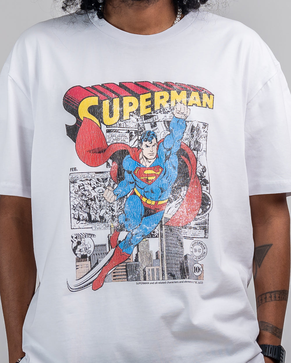 Dc superman hot sale t shirt